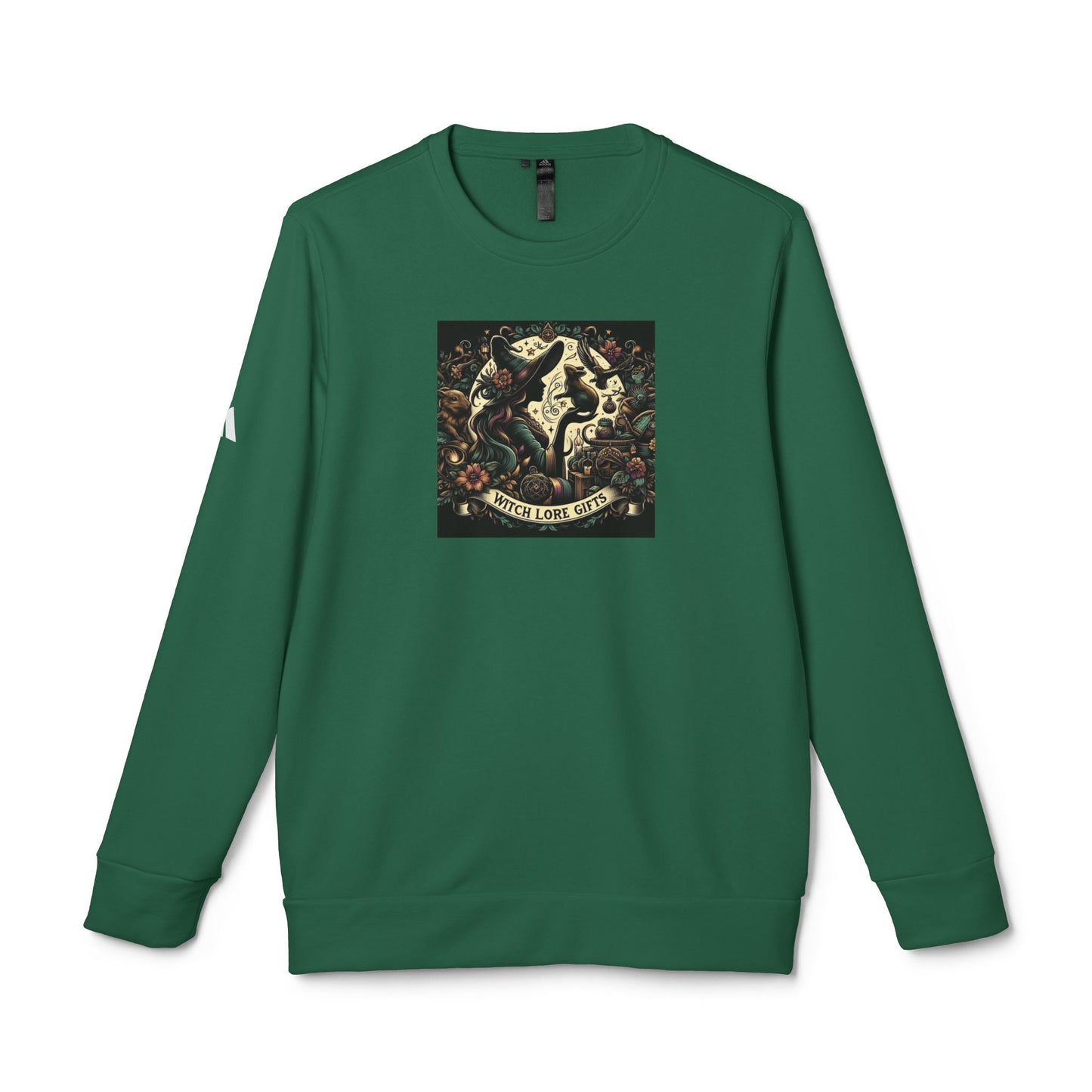 Witch Lore Gifts Adidas® Unisex Fleece Crewneck Sweatshirt