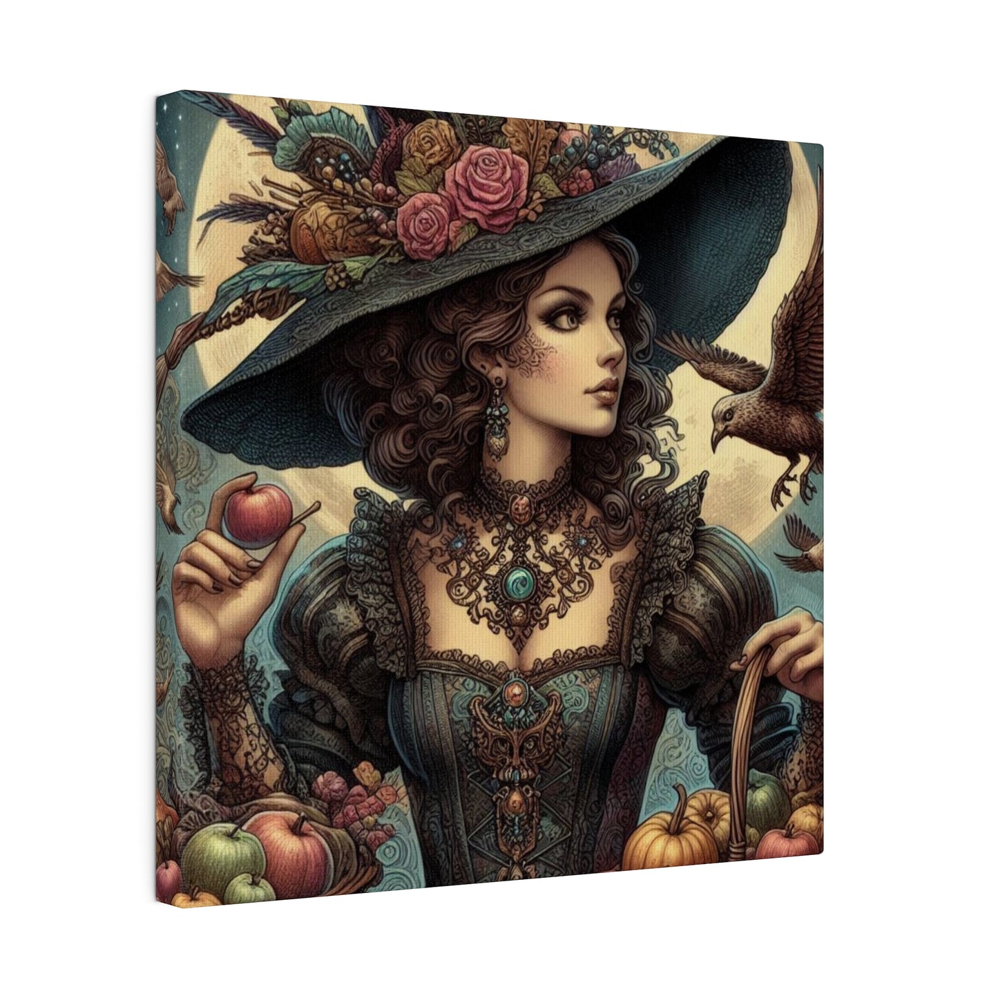 Witch Canvas, Matte Stretched, 0.75"