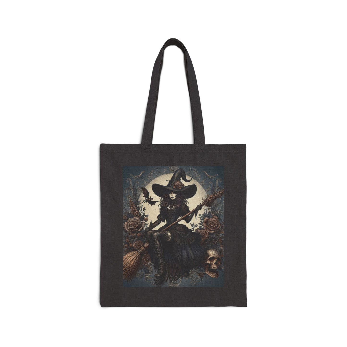 Witch Tote Bag - Cotton Canvas