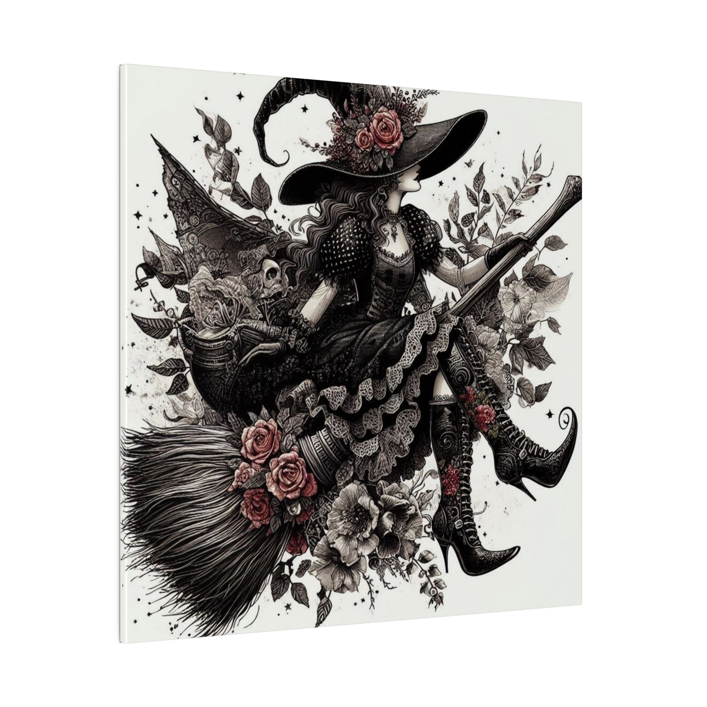 Witch Canvas, Matte Stretched, 0.75"