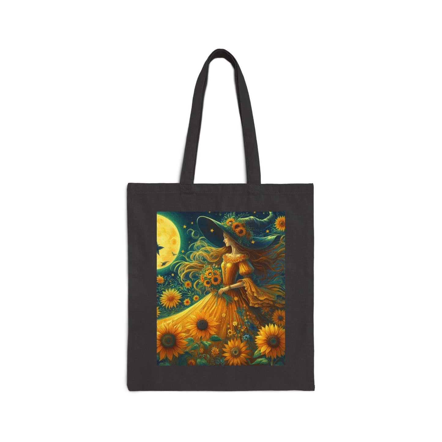 Witch Tote Bag - Cotton Canvas