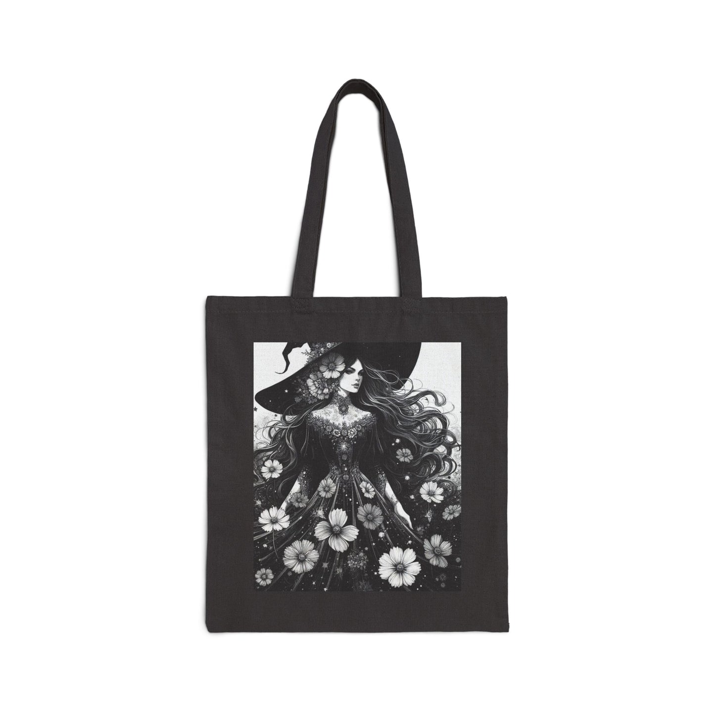 Witch Tote Bag - Cotton Canvas