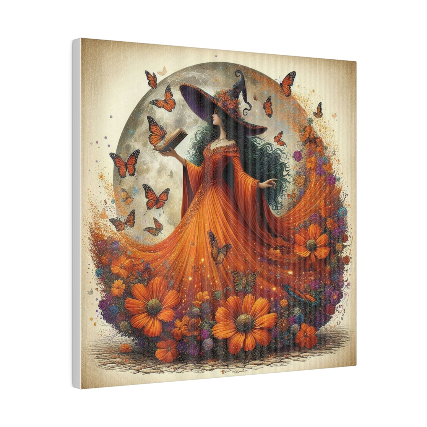 Witch Canvas, Matte Stretched, 0.75"