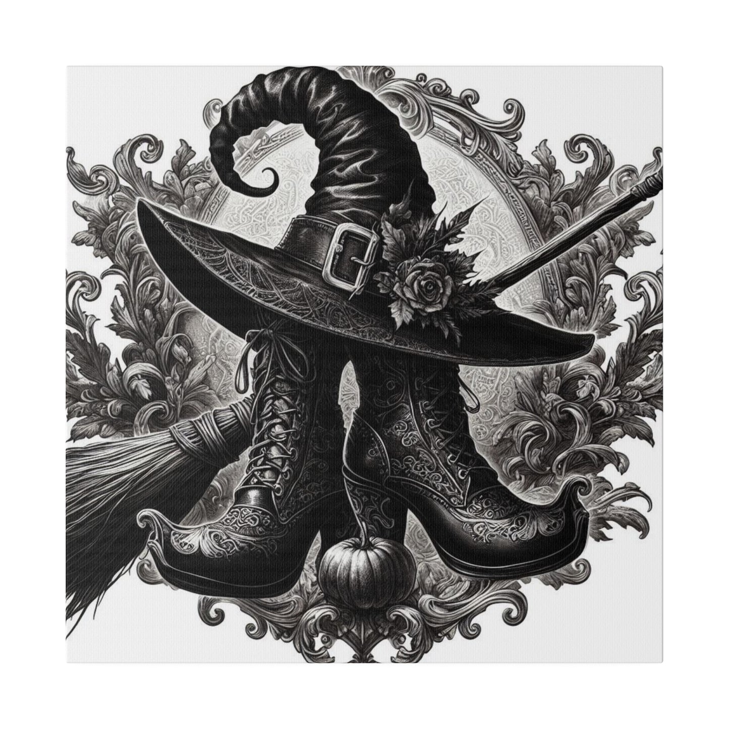 Witch Hat Canvas, Matte Stretched, 0.75"