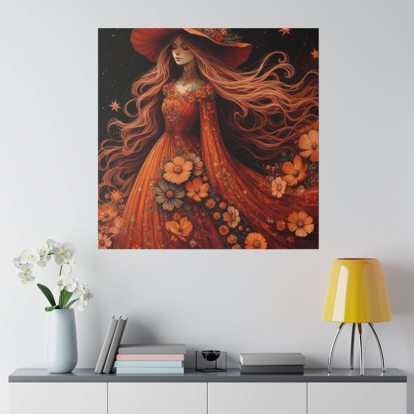 Witch Canvas, Matte Stretched, 0.75"