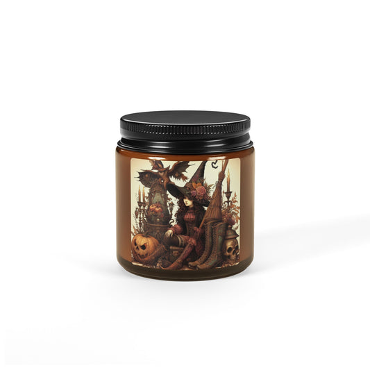 Witch Soy Candle - (Amber Jar) 4 oz.