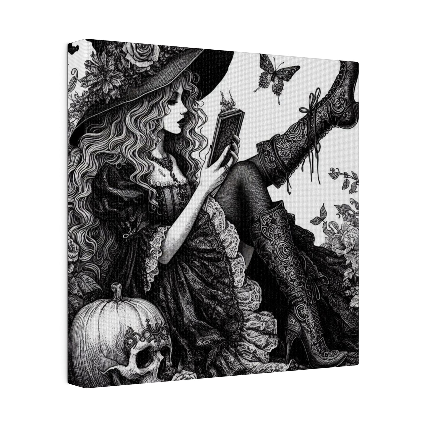 Witch Canvas, Matte Stretched, 0.75"