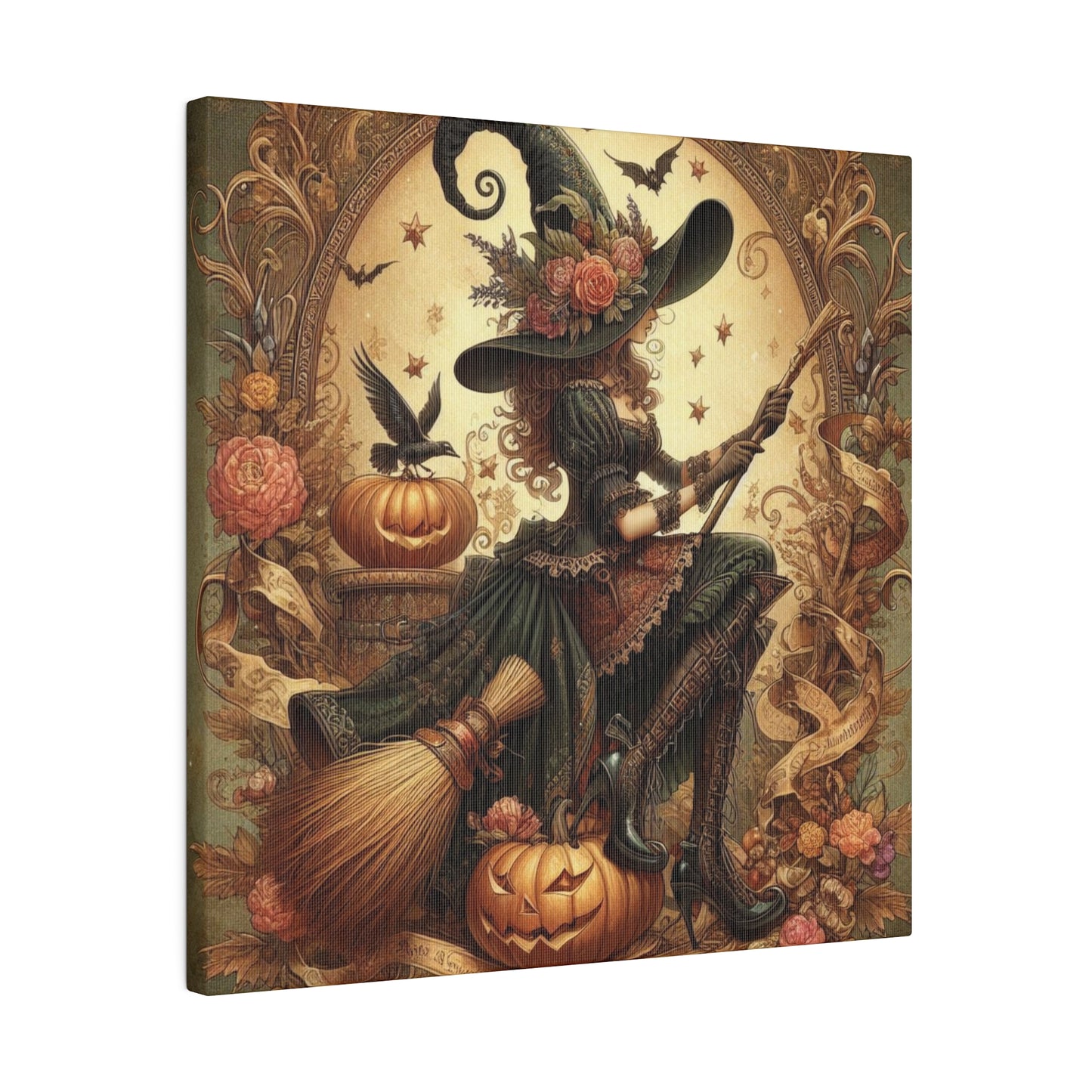 Witch Canvas, Matte Stretched, 0.75"