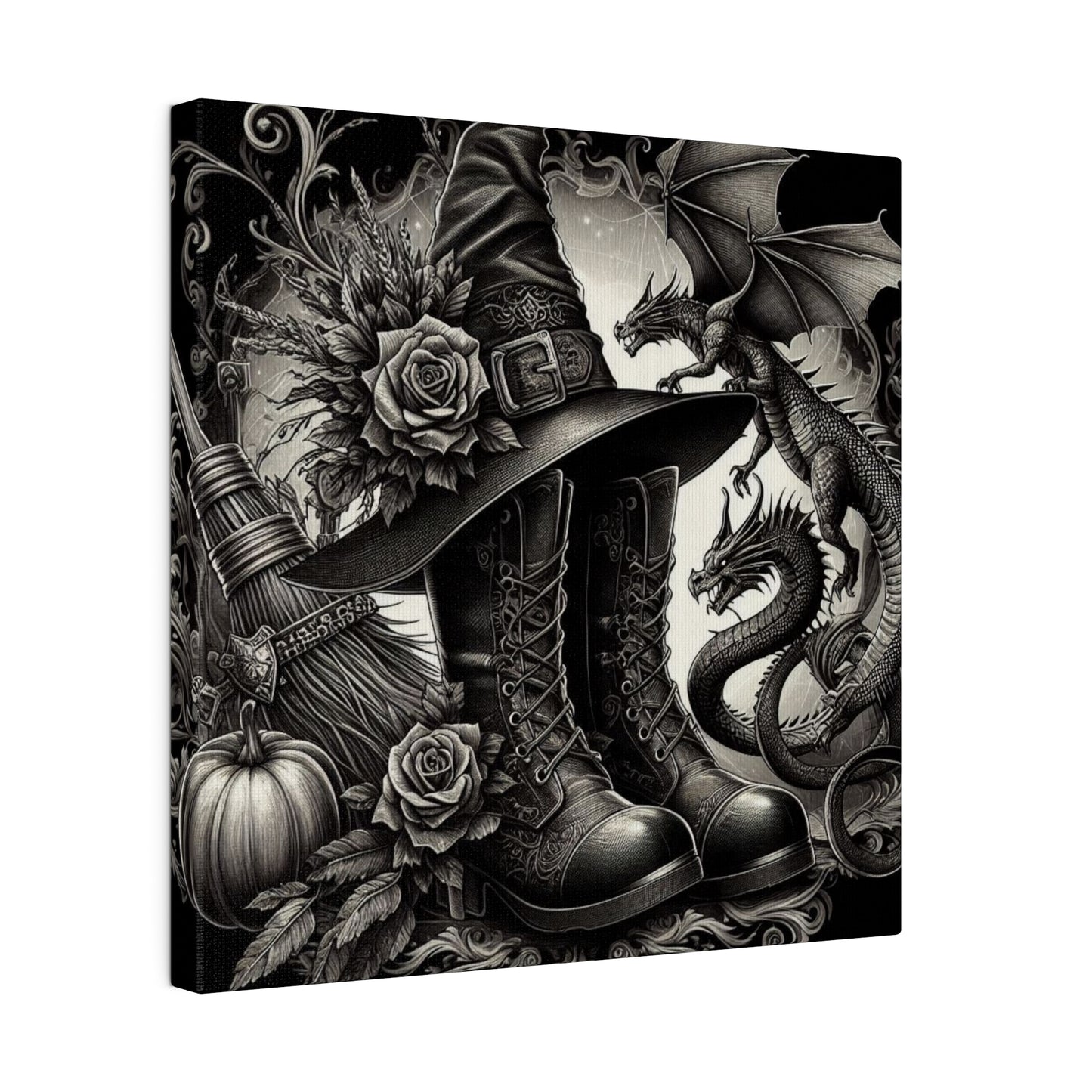 Witch Hat Canvas, Matte Stretched, 0.75"