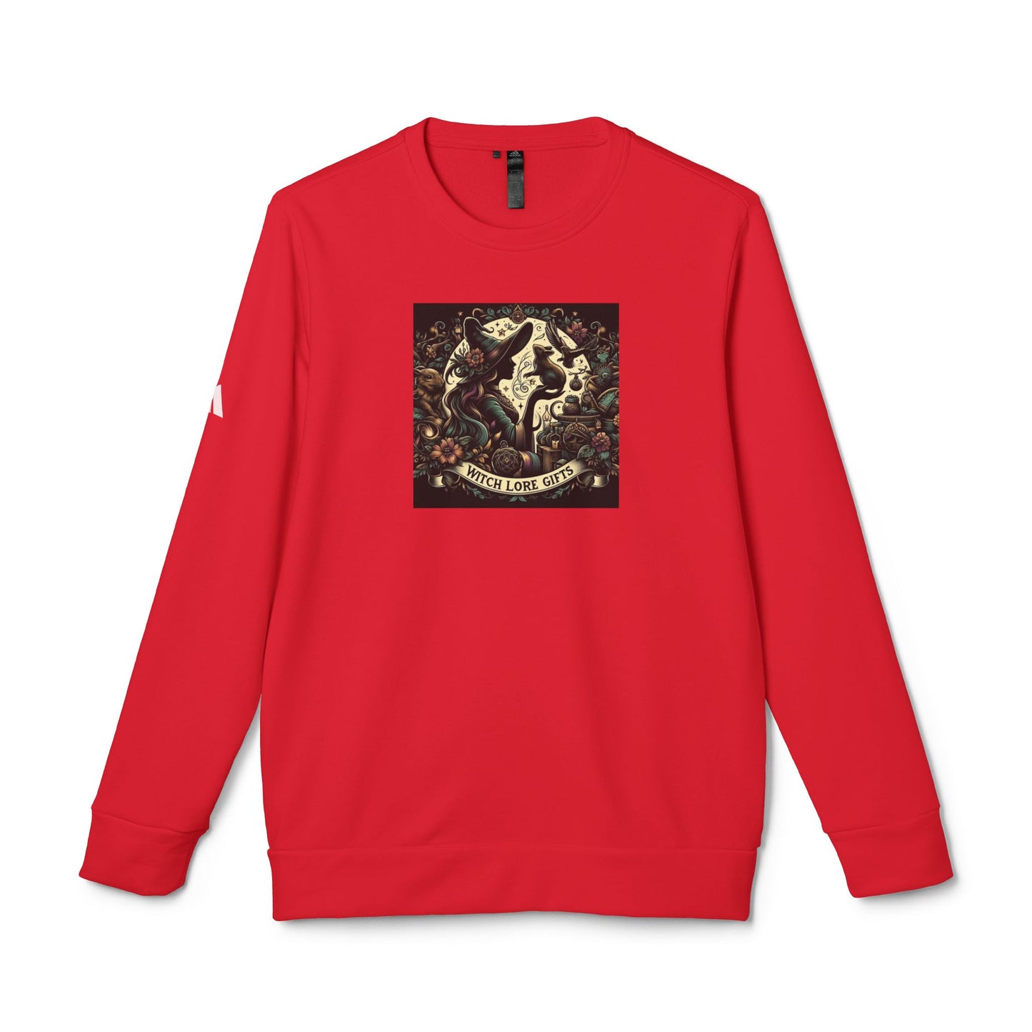 Witch Lore Gifts Adidas® Unisex Fleece Crewneck Sweatshirt