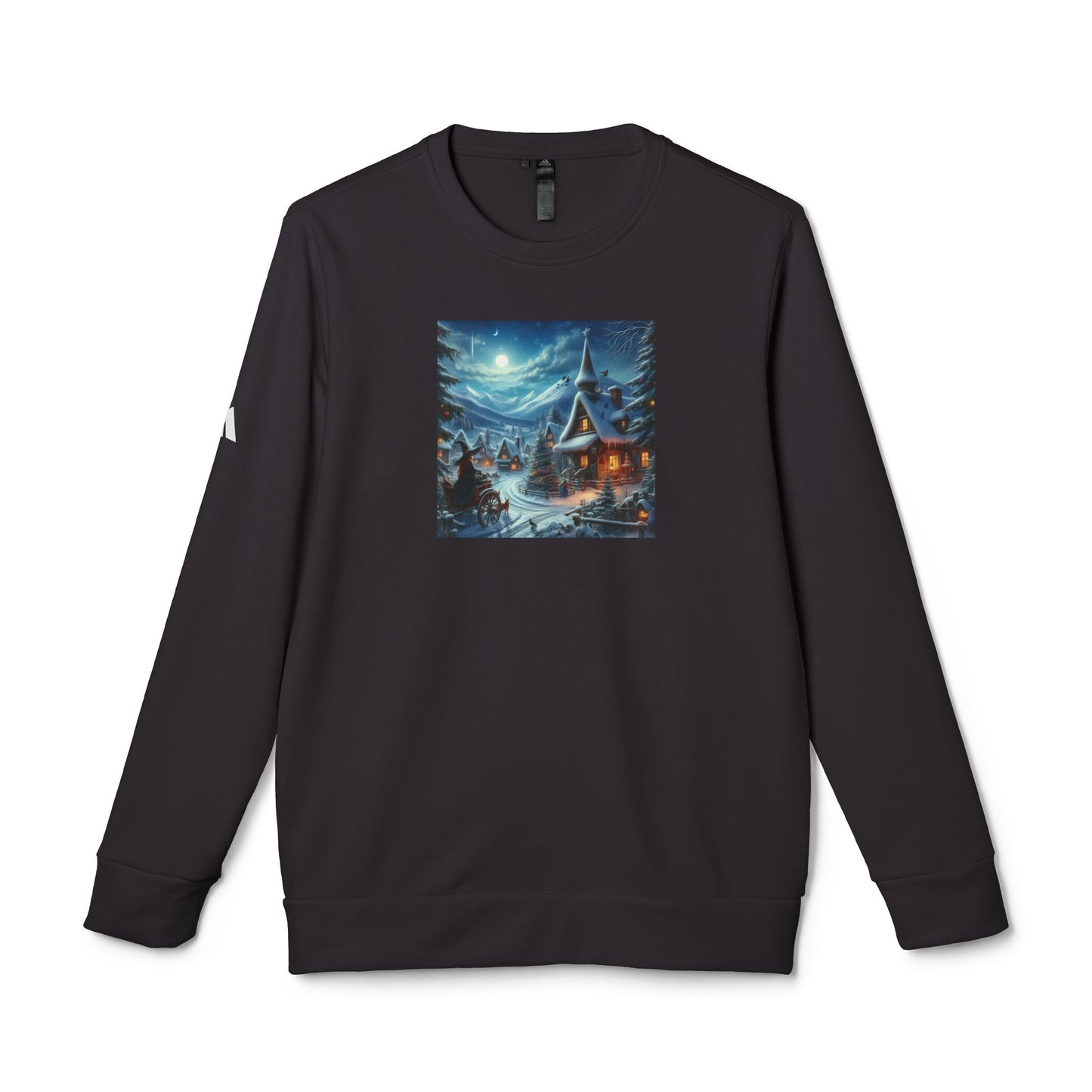 Witch Adidas® Unisex Fleece Crewneck Sweatshirt