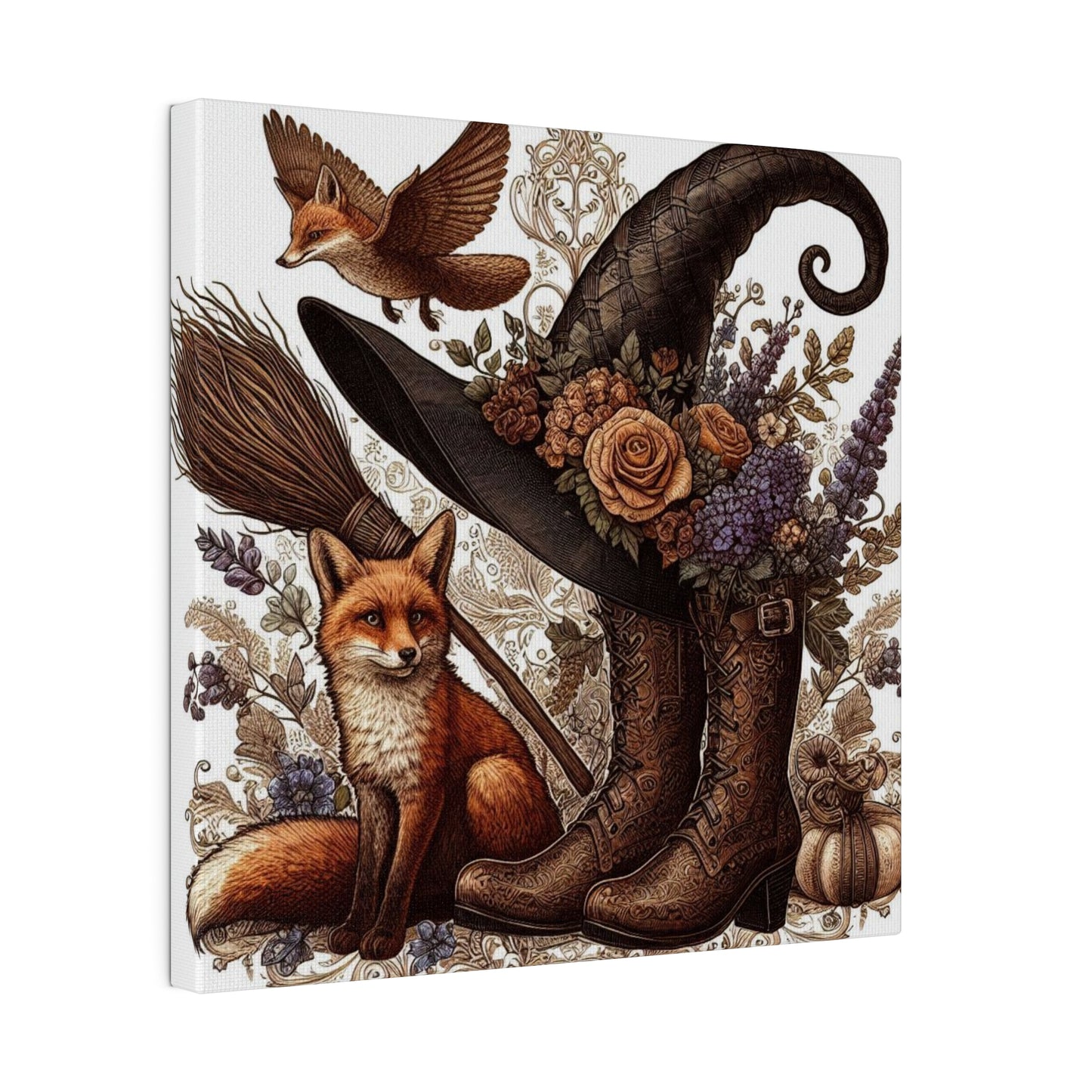 Witch Hat Canvas, Matte Stretched, 0.75"