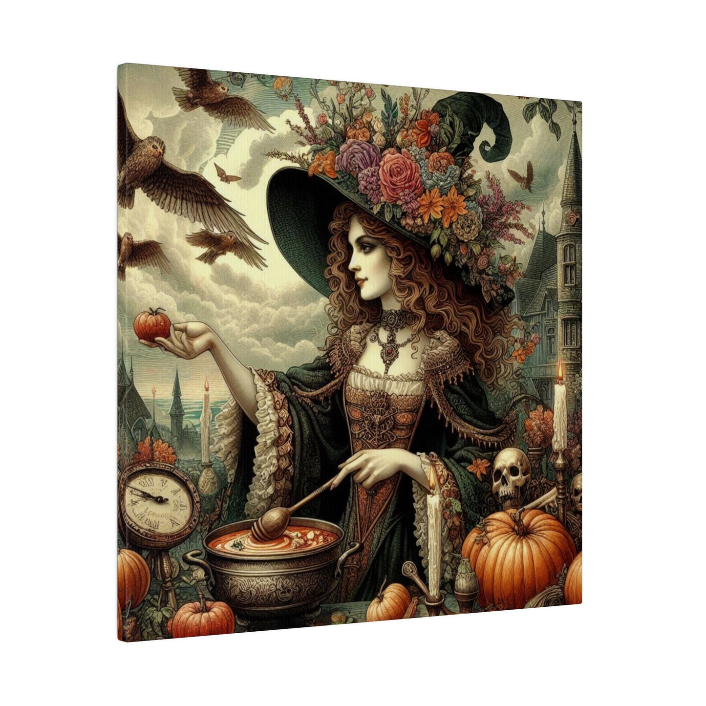 Witch Canvas, Matte Stretched, 0.75"