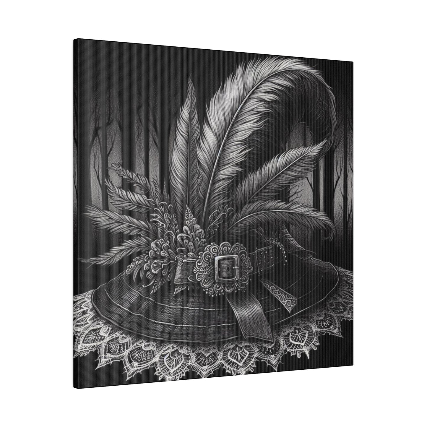 Witch Hat Canvas, Matte Stretched, 0.75"