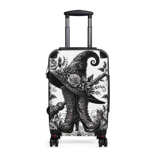 Witch Hat & Boots Traveling Suitcase