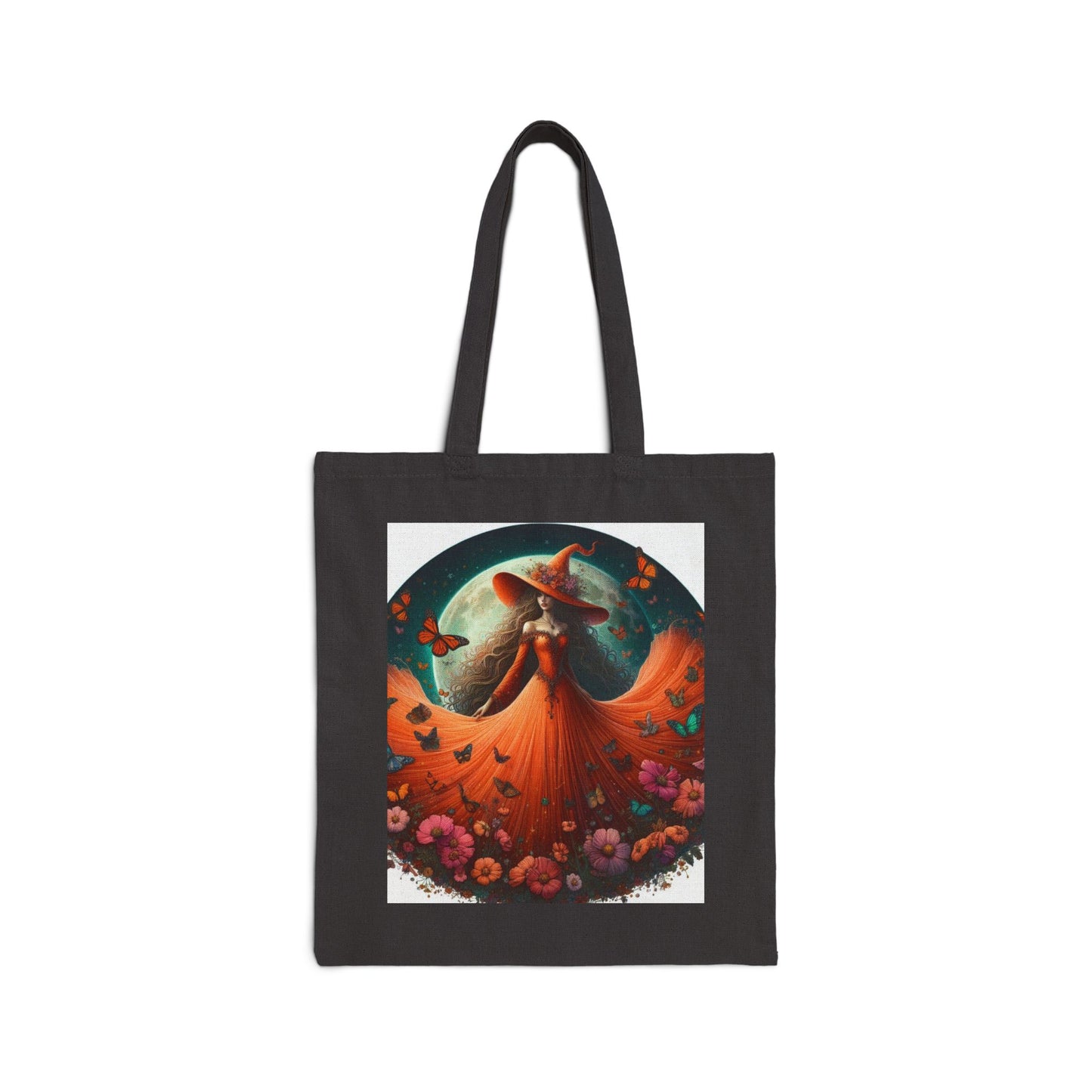 Witch Tote Bag - Cotton Canvas