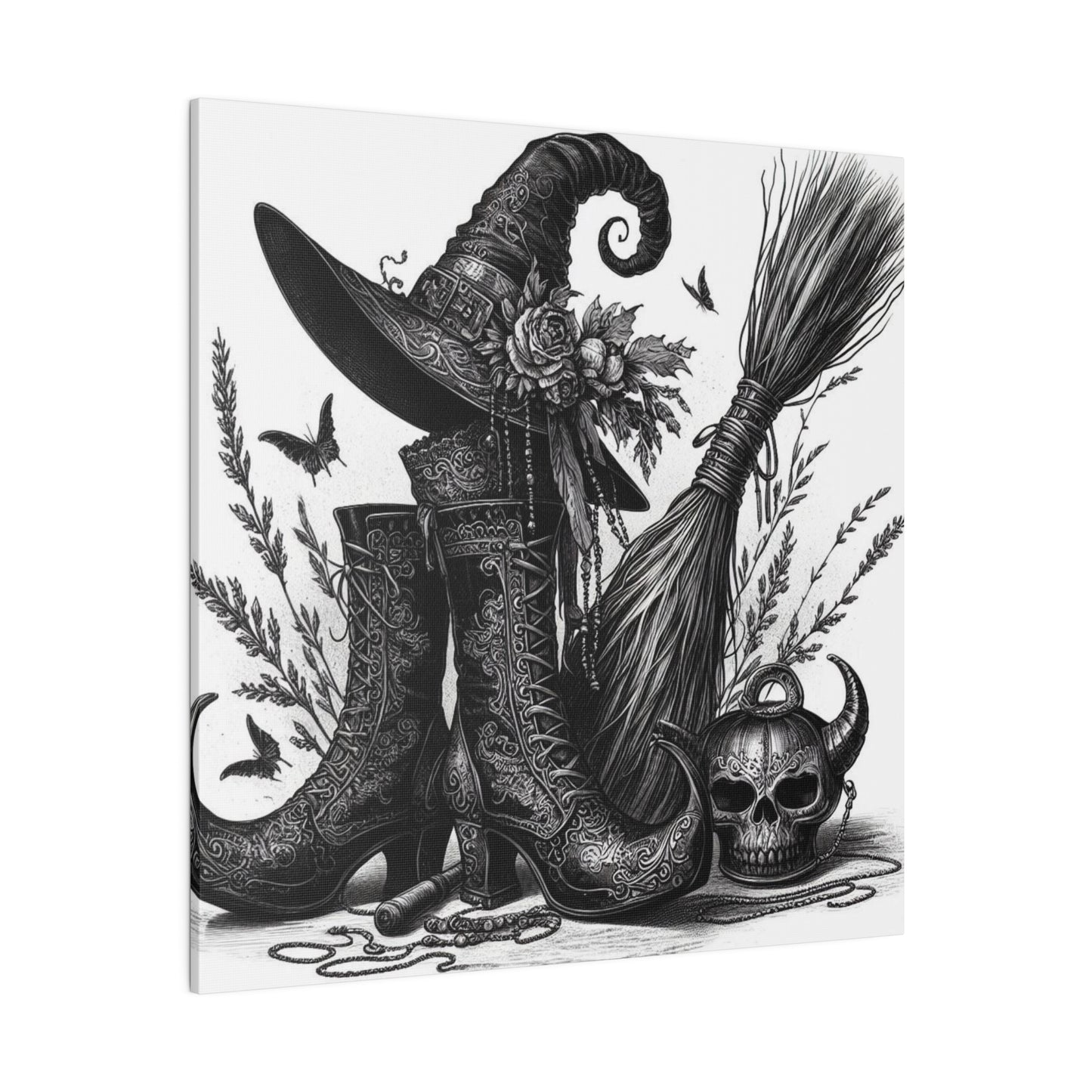 Witch Hat Canvas, Matte Stretched, 0.75"