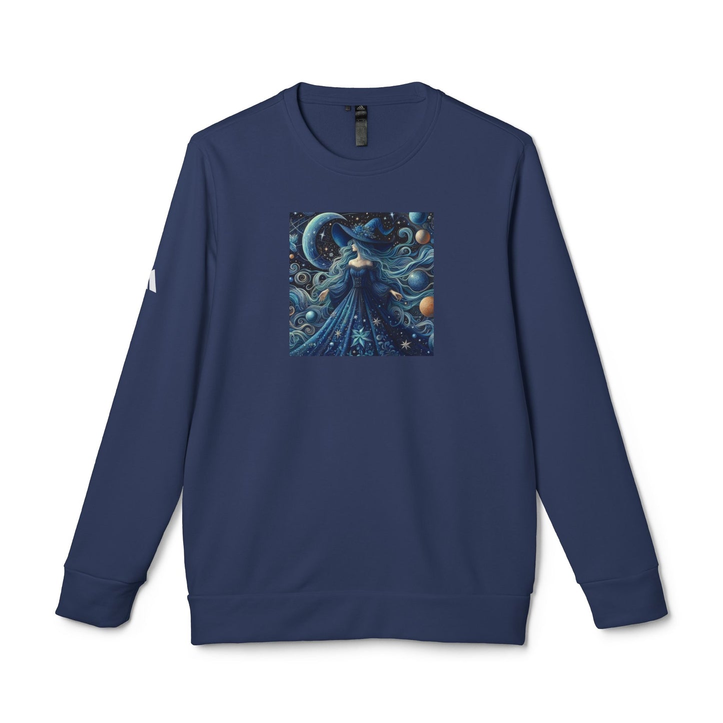 Witch Adidas® Unisex Fleece Crewneck Sweatshirt