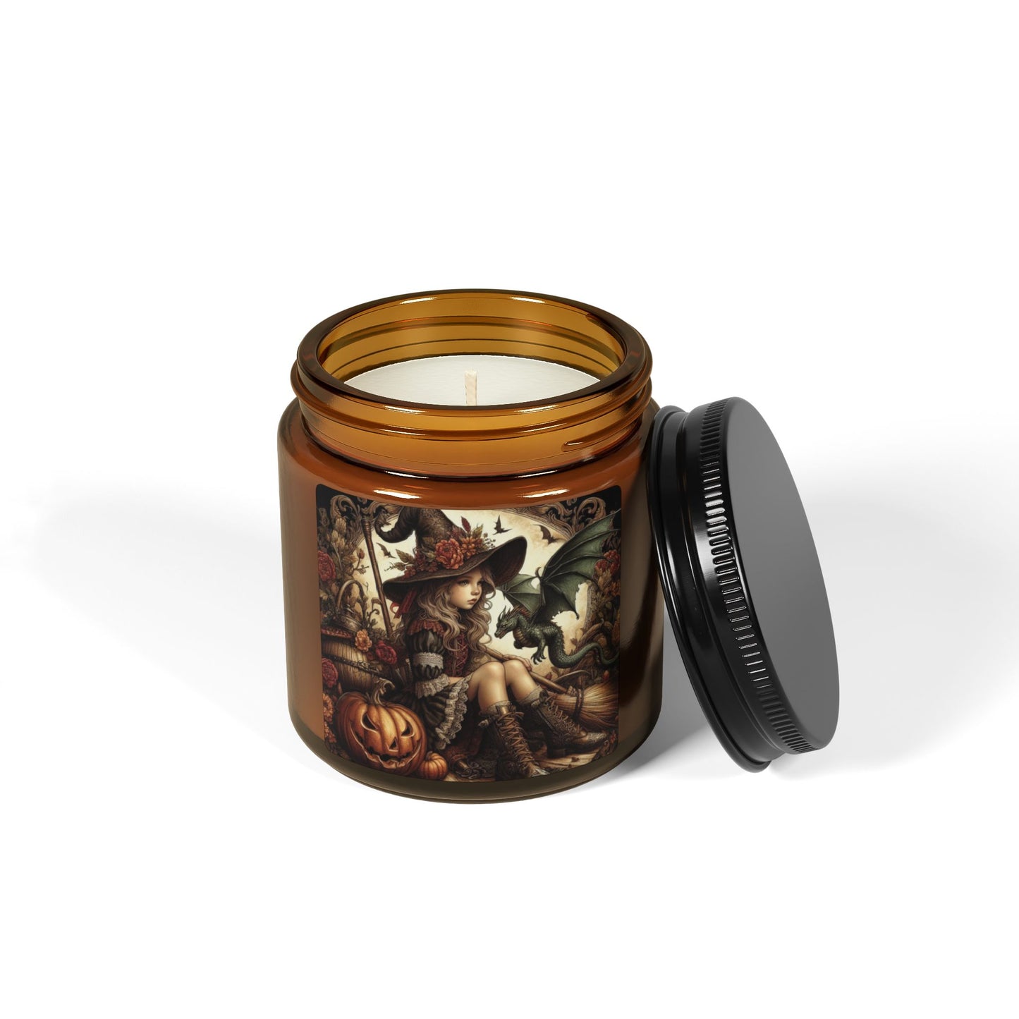 Witch Soy Candle - (Amber Jar) 4 oz.