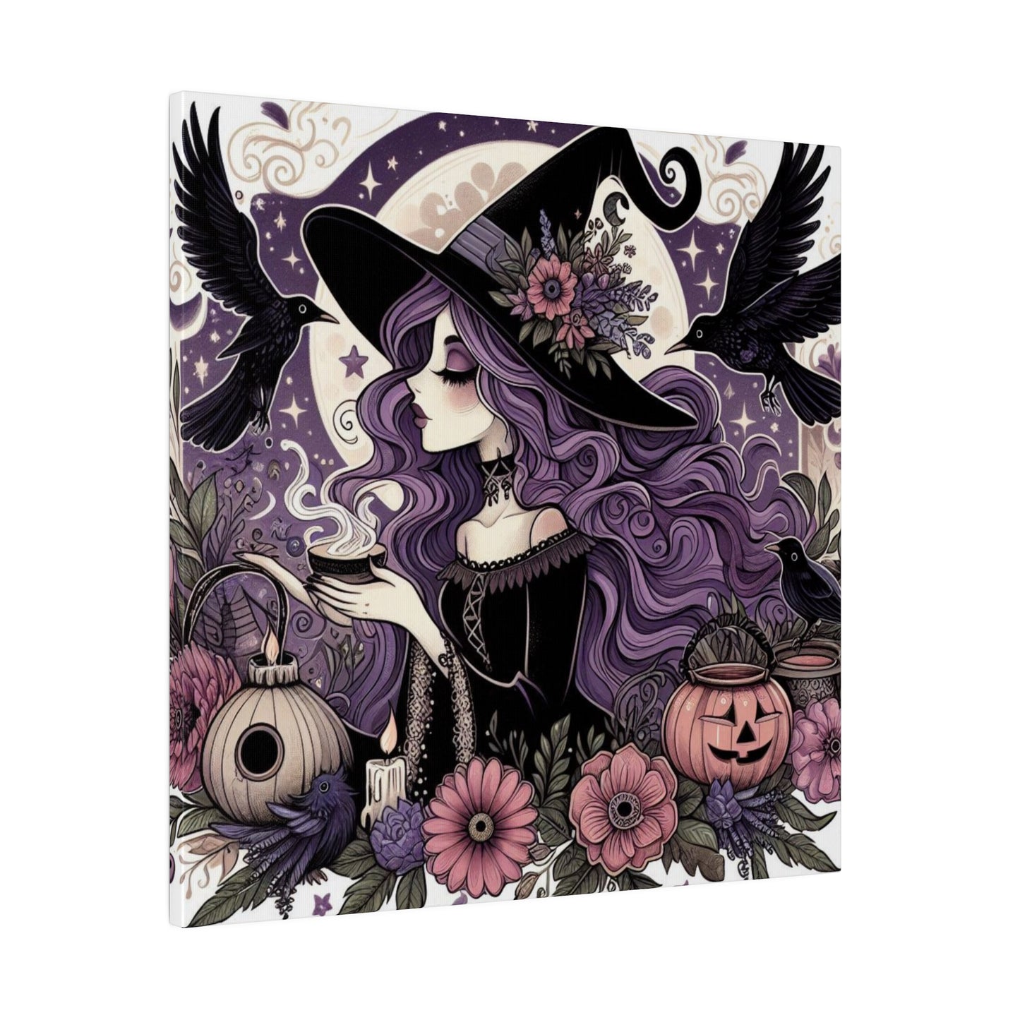 Witch Canvas, Matte Stretched, 0.75"