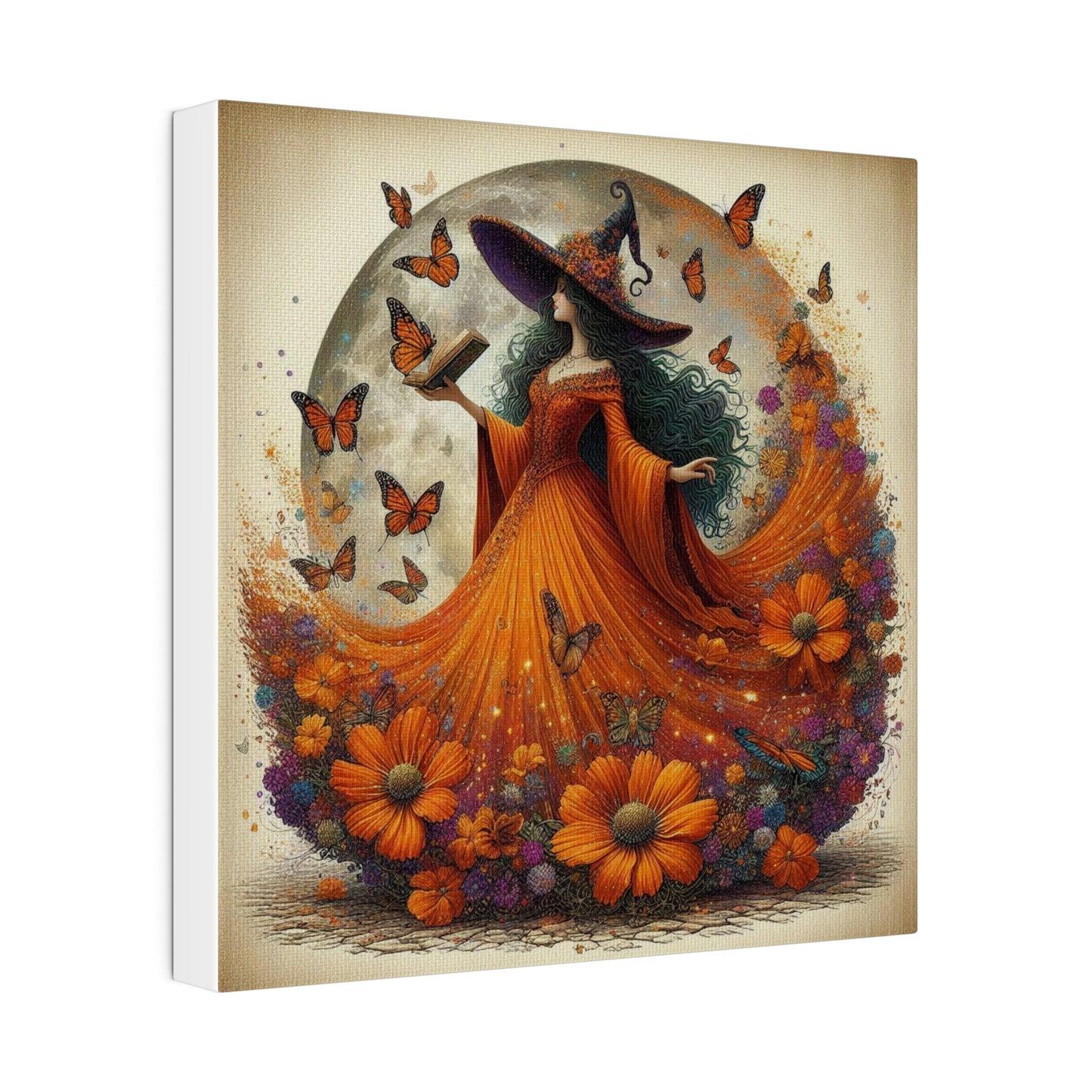 Witch Canvas, Matte Stretched, 0.75"