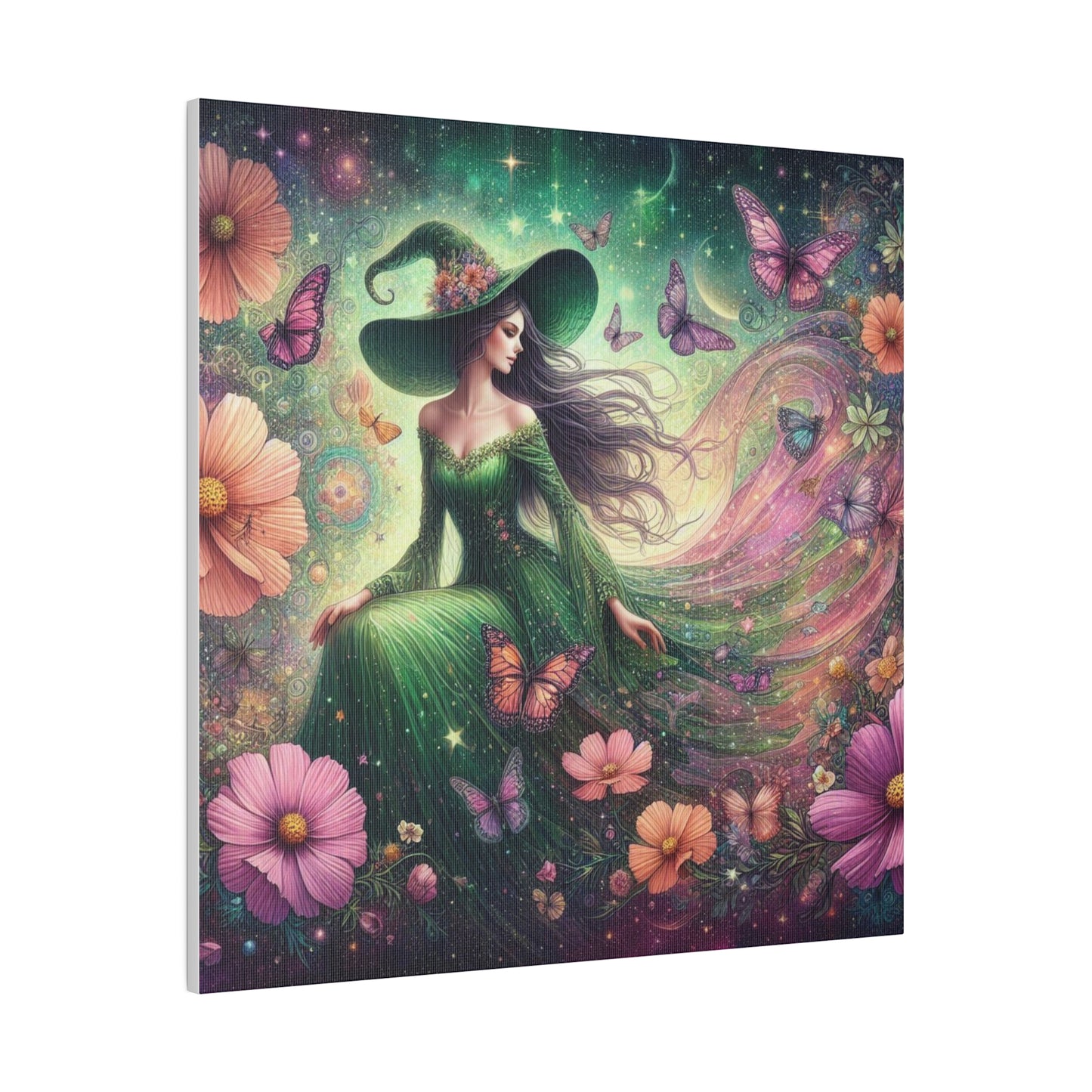 Witch Canvas, Matte Stretched, 0.75"