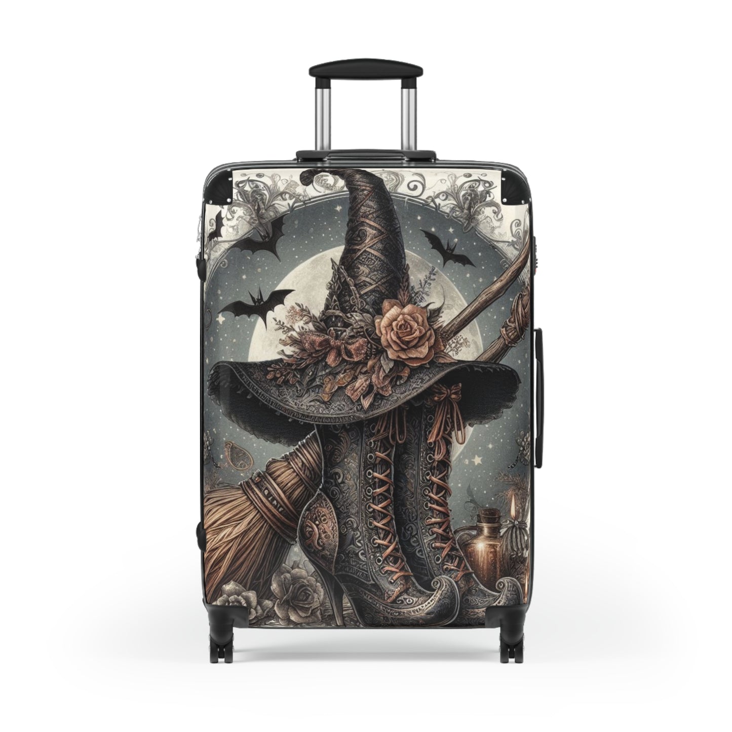 Witch Hat & Boots Suitcase