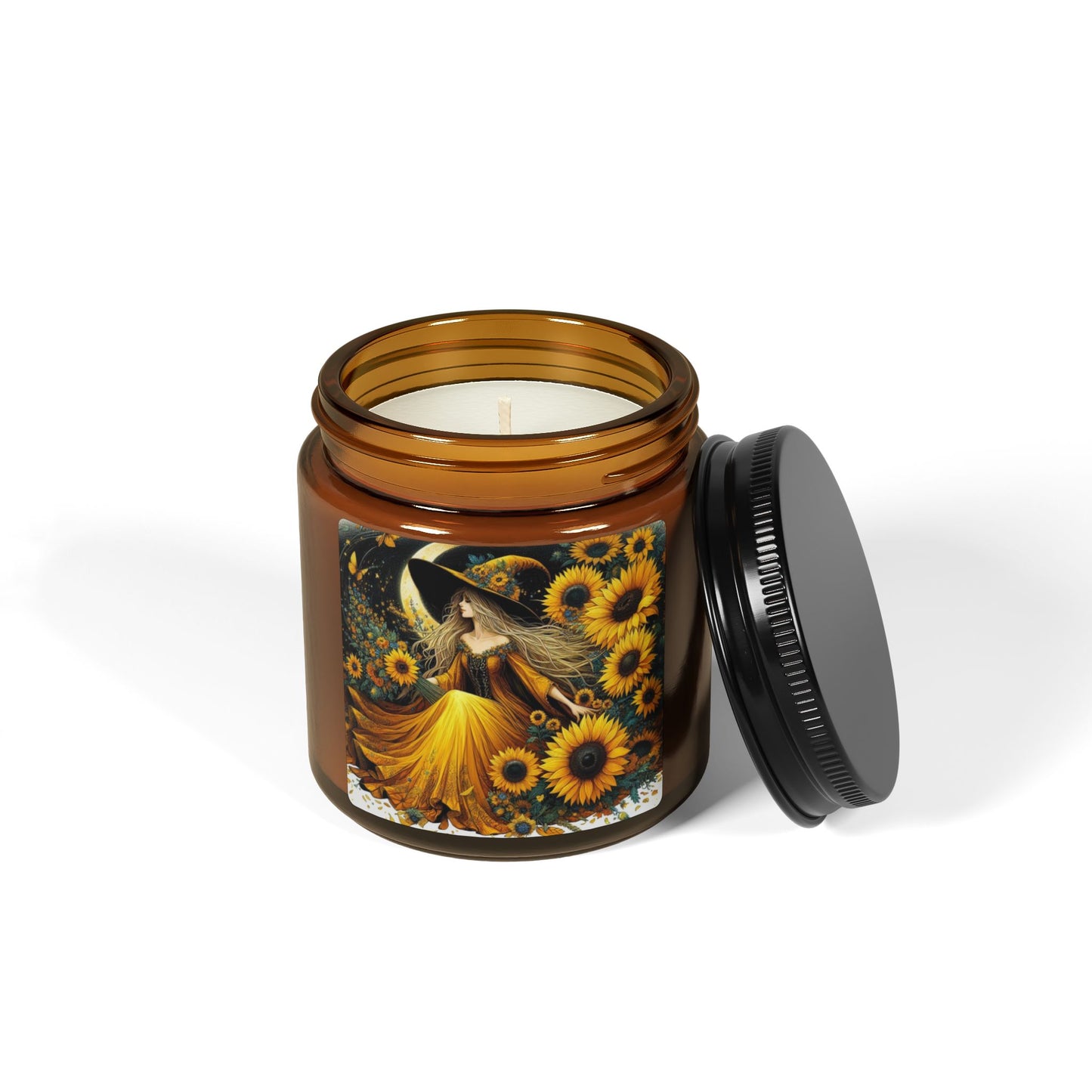 Witch Soy Candle - (Amber Jar) 4 oz.