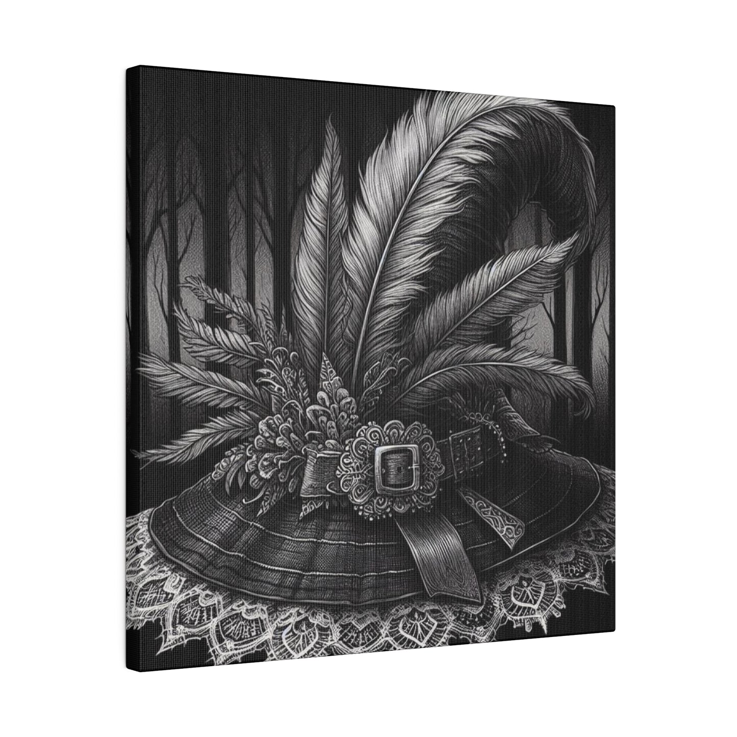 Witch Hat Canvas, Matte Stretched, 0.75"