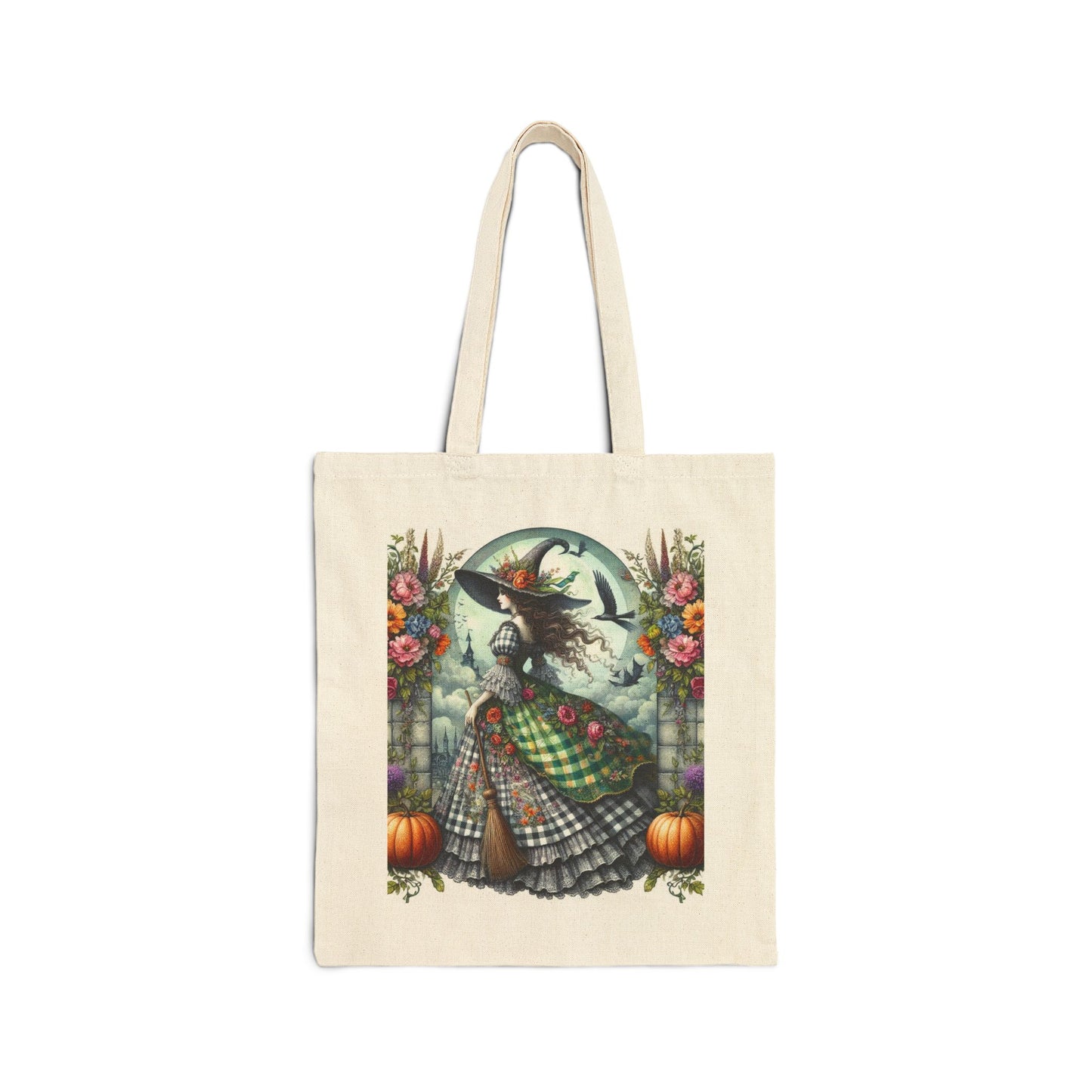 Witch Tote Bag - Cotton Canvas