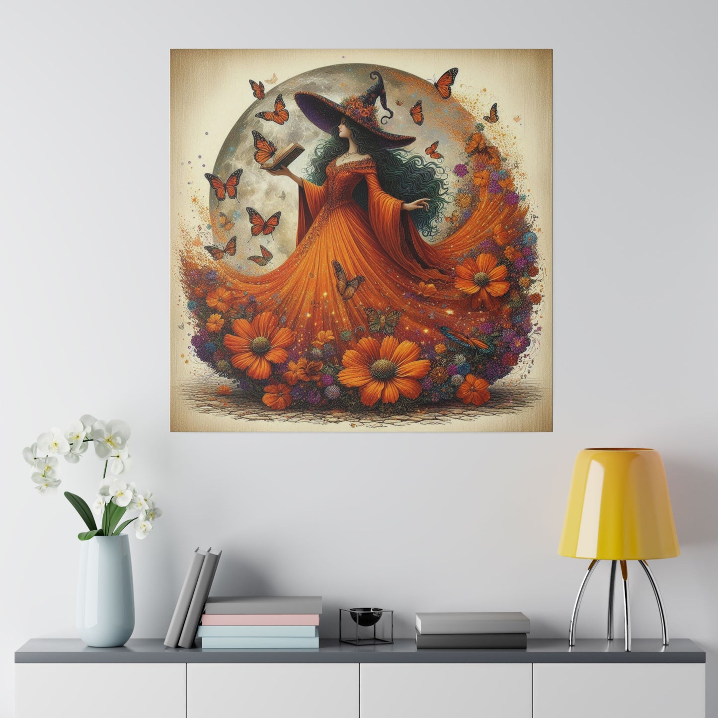 Witch Canvas, Matte Stretched, 0.75"