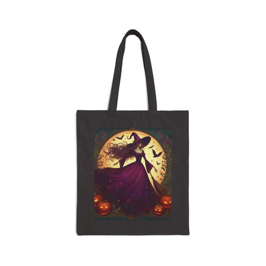 Witch Tote Bag - Cotton Canvas