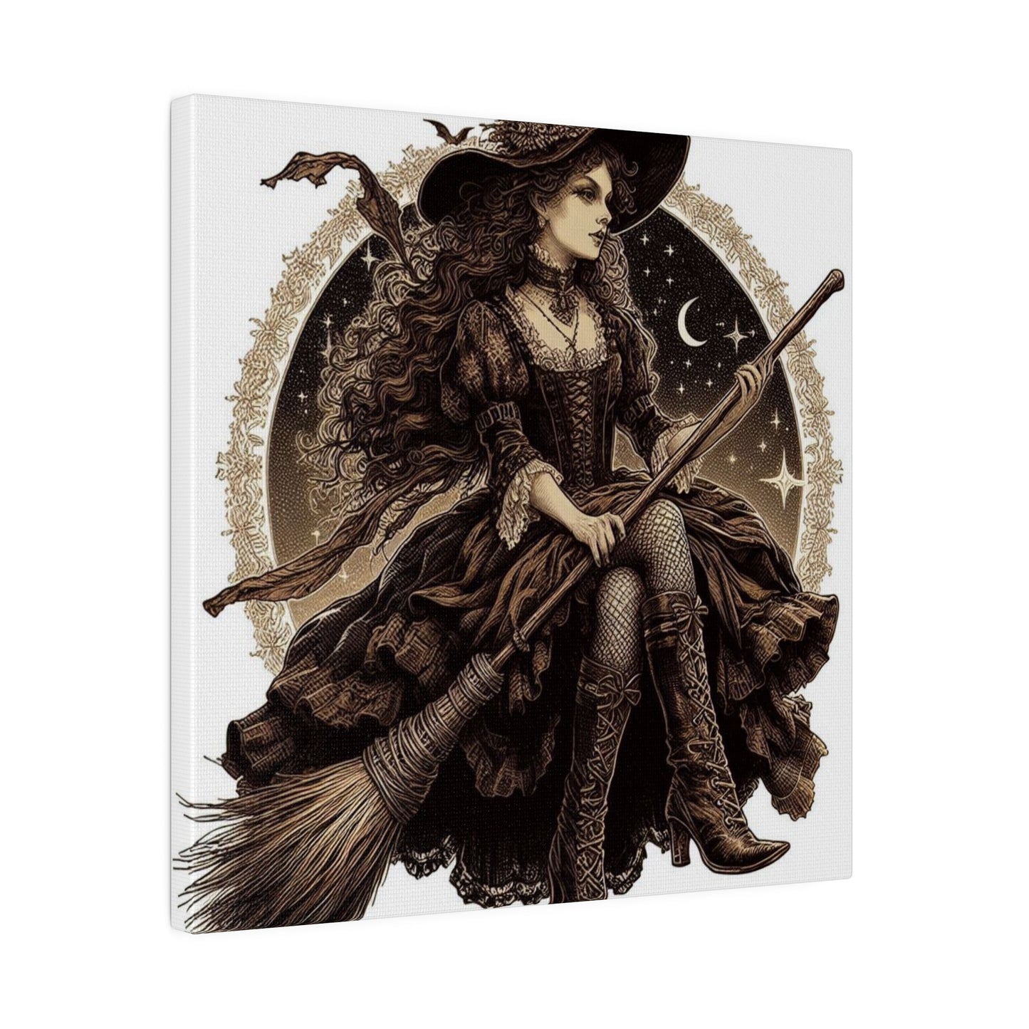 Witch Canvas, Matte Stretched, 0.75"