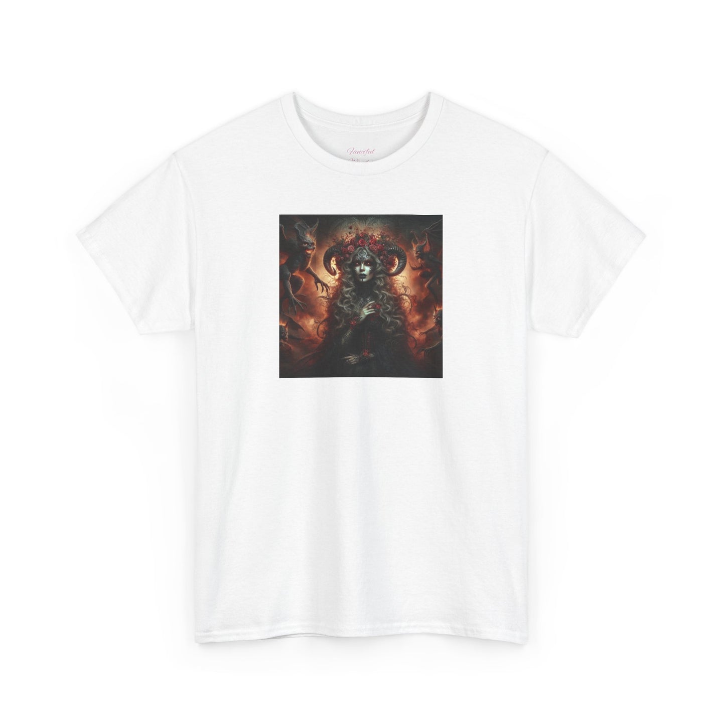 Demon, Gothic Unisex Heavy Cotton Tee - Gildan 100% Cotton