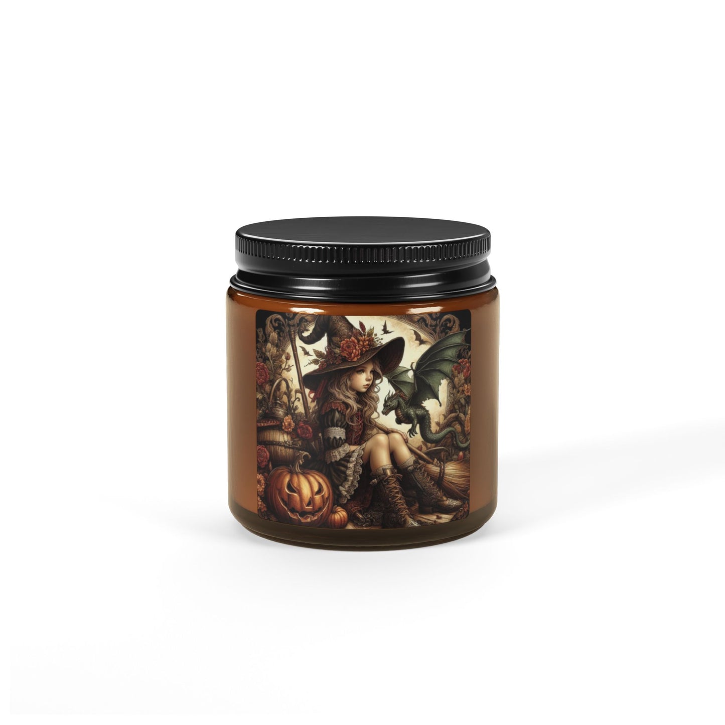 Witch Soy Candle - (Amber Jar) 4 oz.