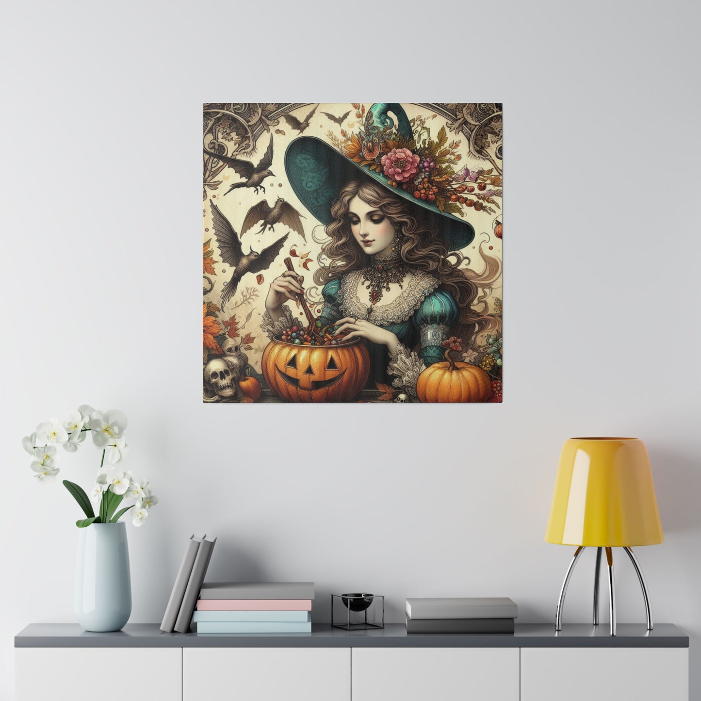 Witch Canvas, Matte Stretched, 0.75"