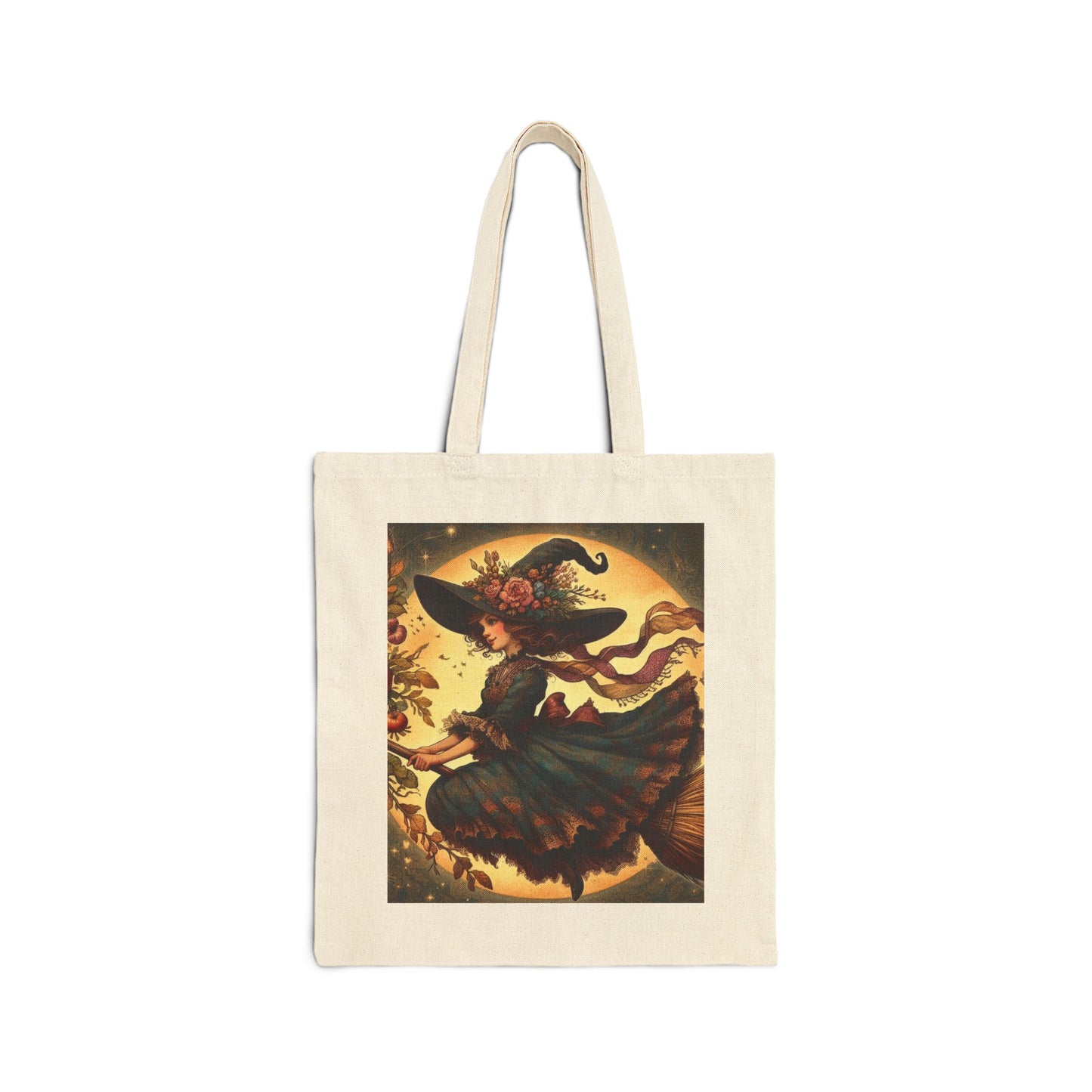 Witch Tote Bag - Cotton Canvas