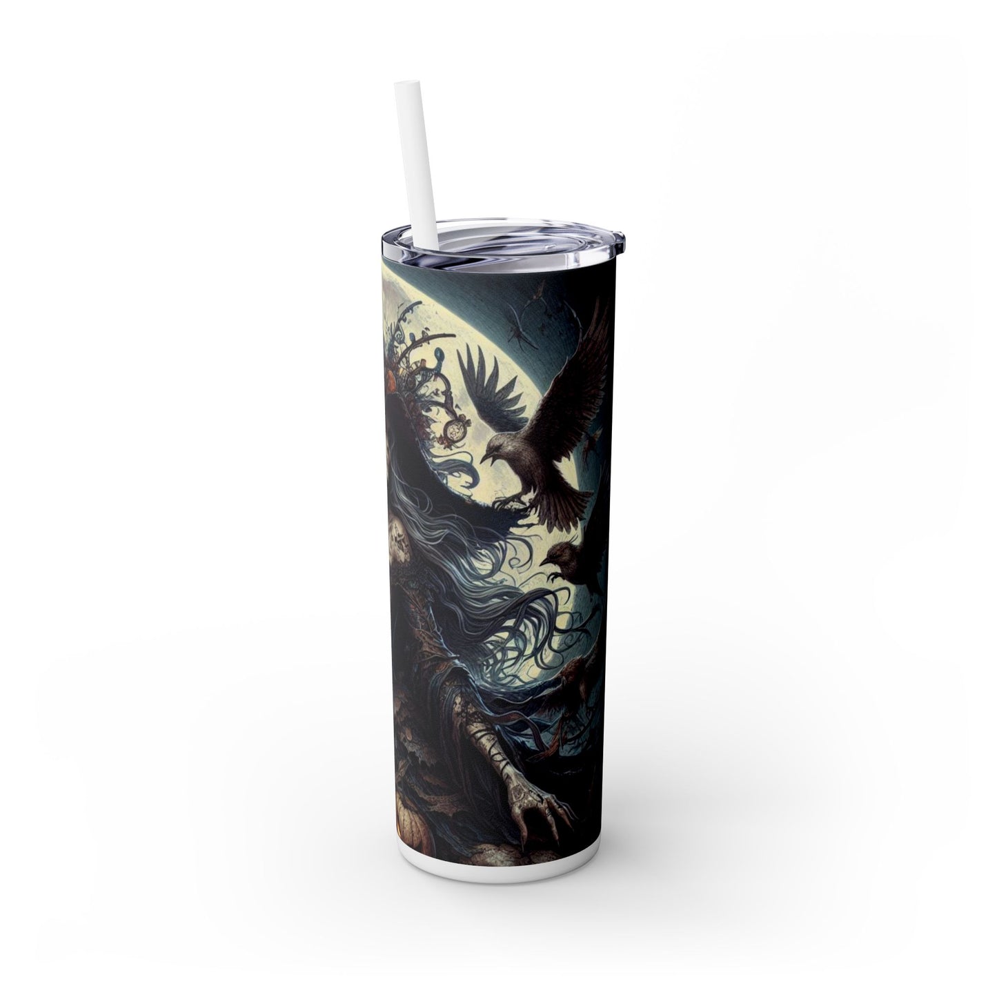 Witch Tumbler with Straw, 20oz