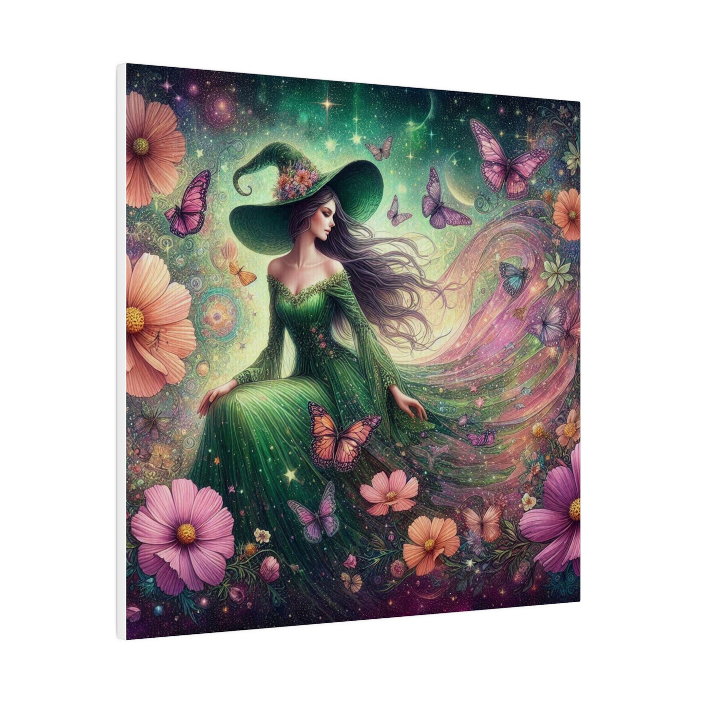 Witch Canvas, Matte Stretched, 0.75"