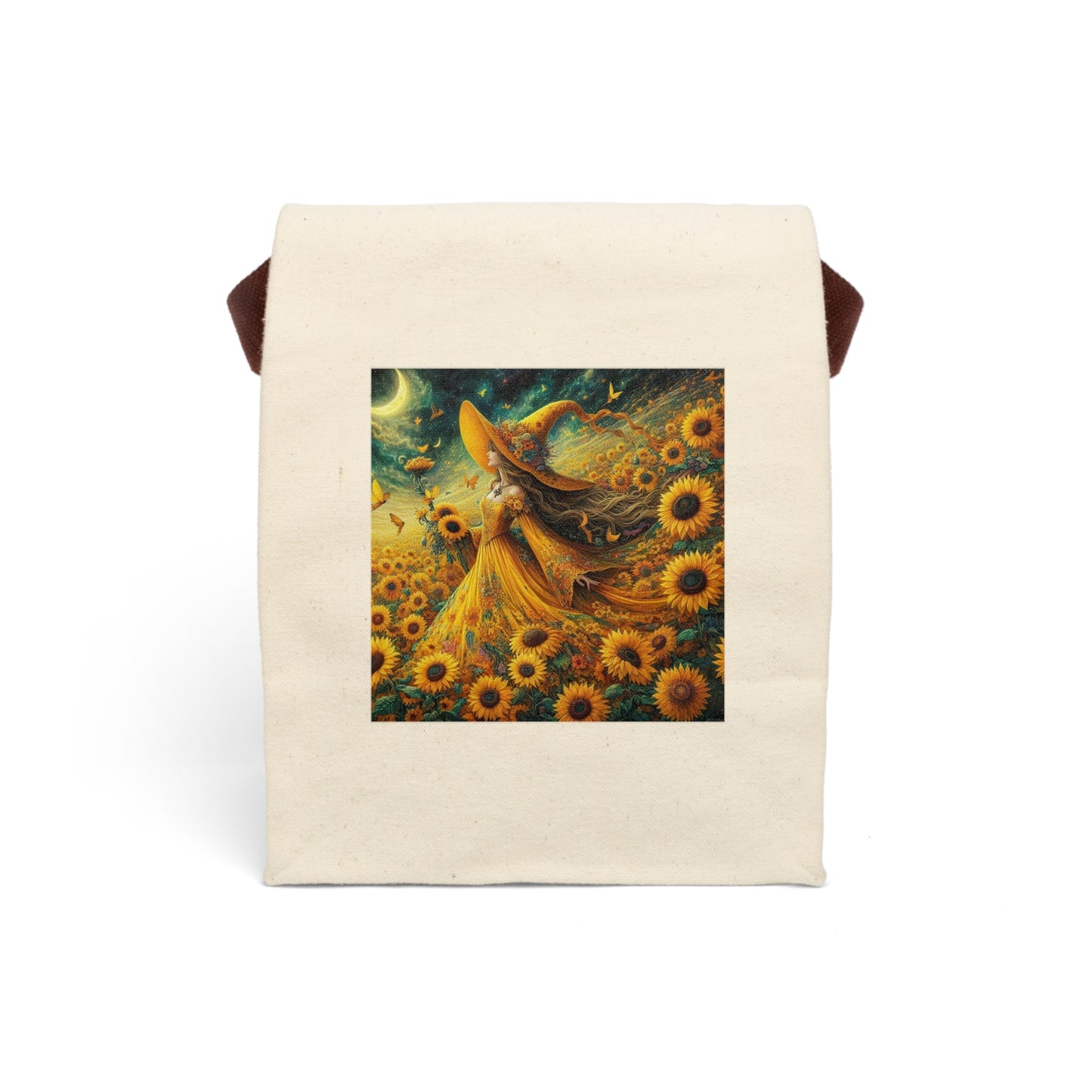 Witch Canvas Lunch Bag