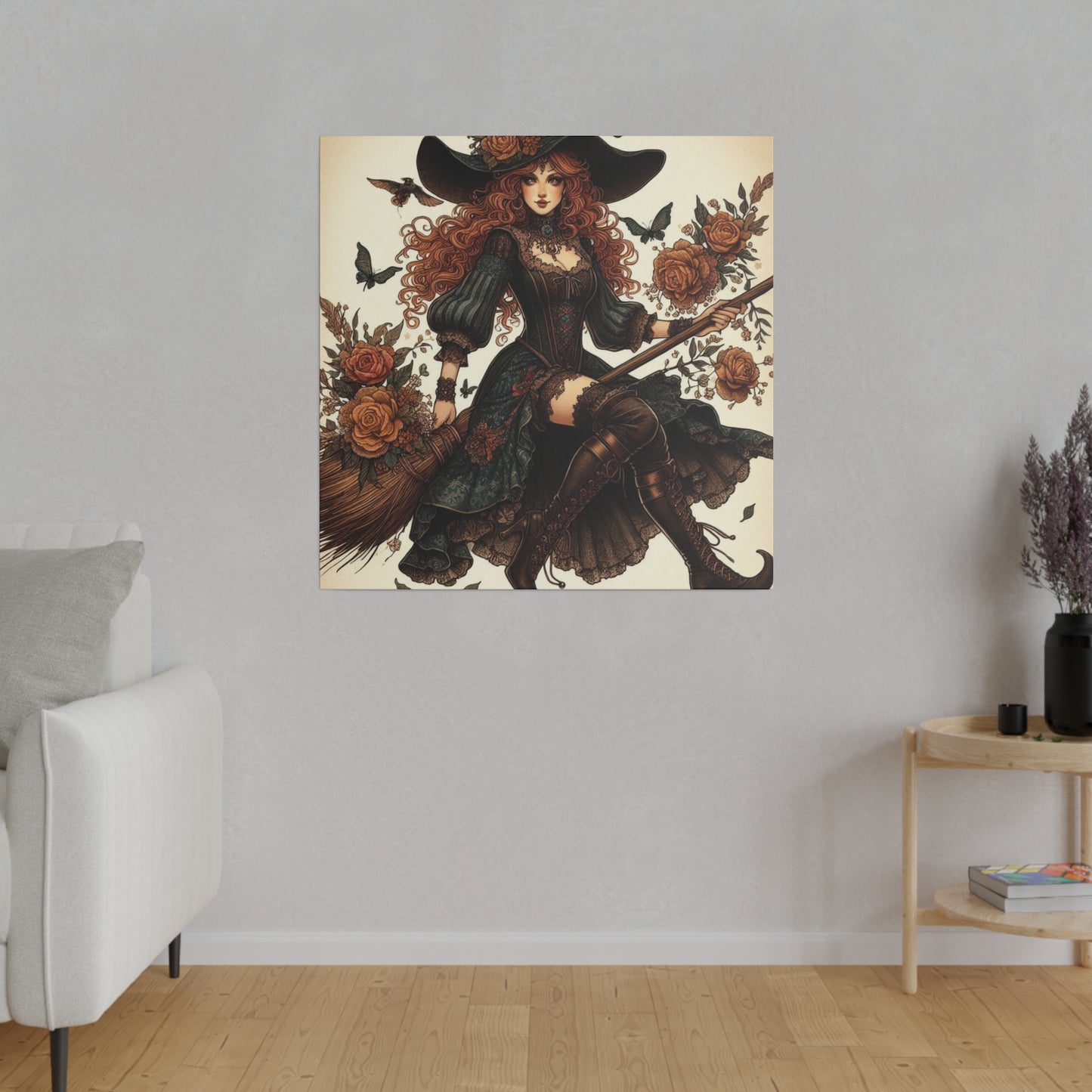 Witch Canvas, Matte Stretched, 0.75"