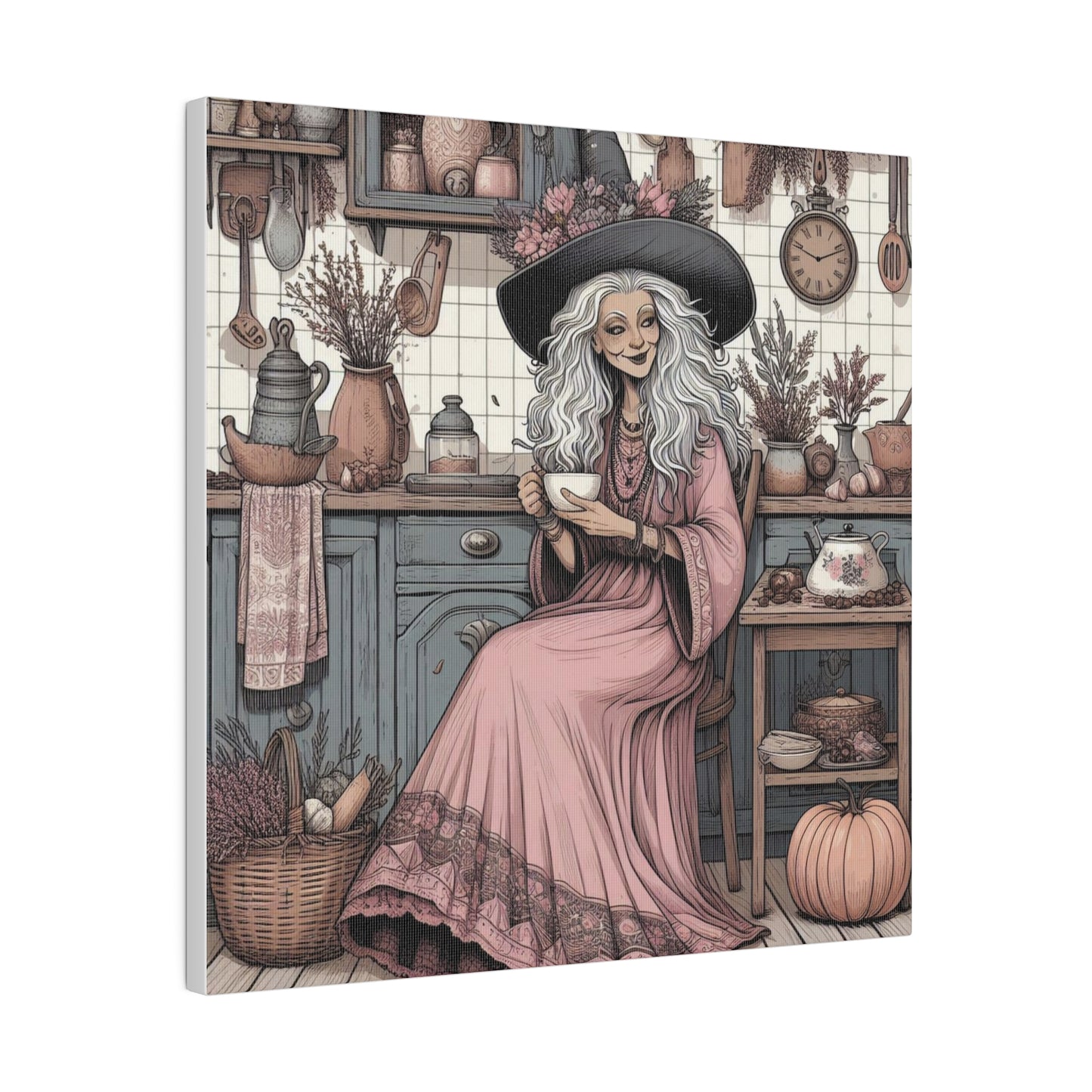 Witch Canvas, Matte Stretched, 0.75"