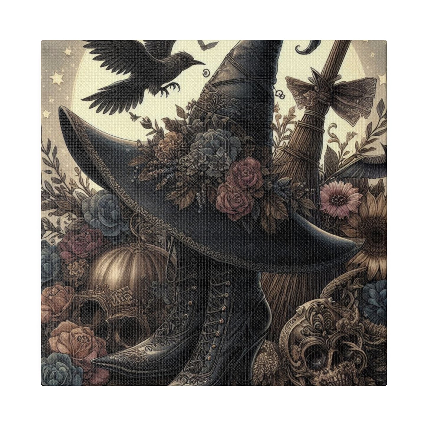 Witch Hat Canvas, Matte Stretched, 0.75"