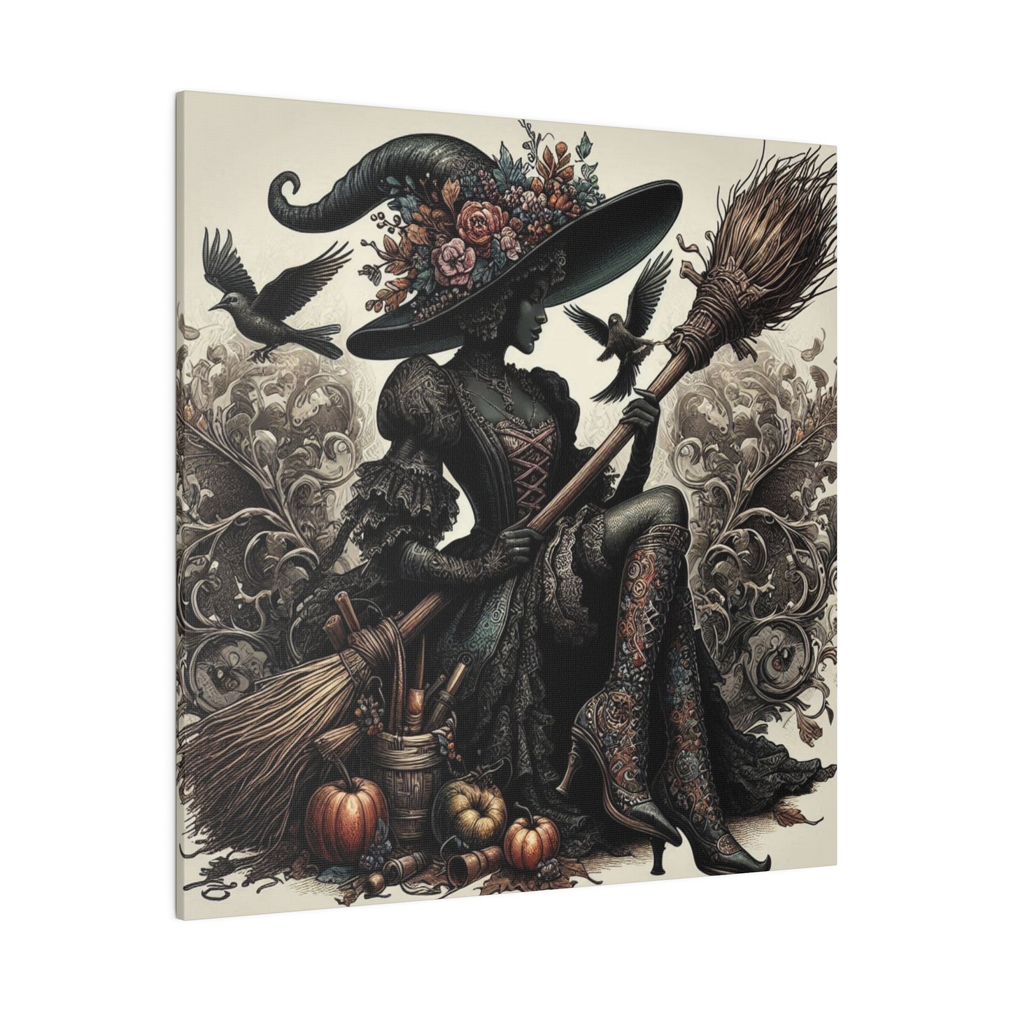 Witch Canvas, Matte Stretched, 0.75"