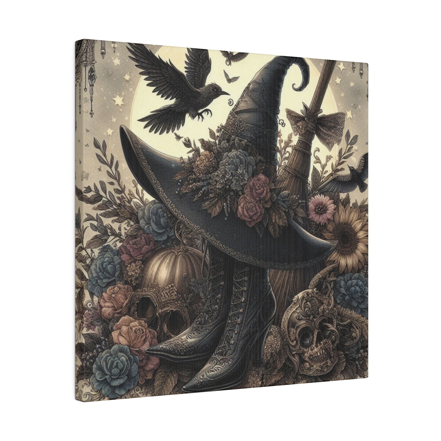 Witch Hat Canvas, Matte Stretched, 0.75"