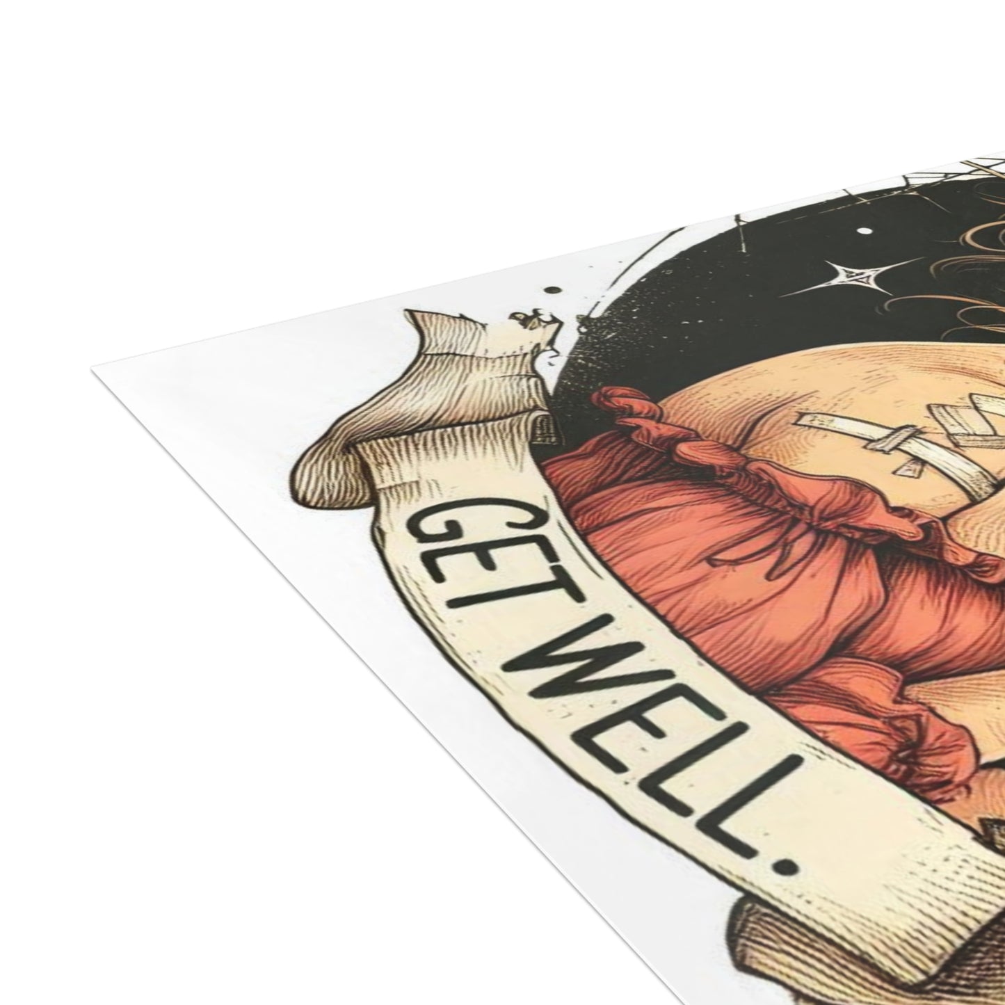 Get Well Witch Postcard Bundles