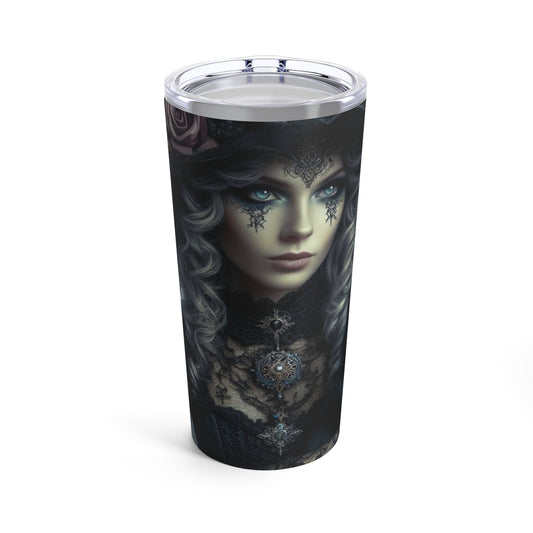 Witch and Black Cat Halloween Tumbler 20oz