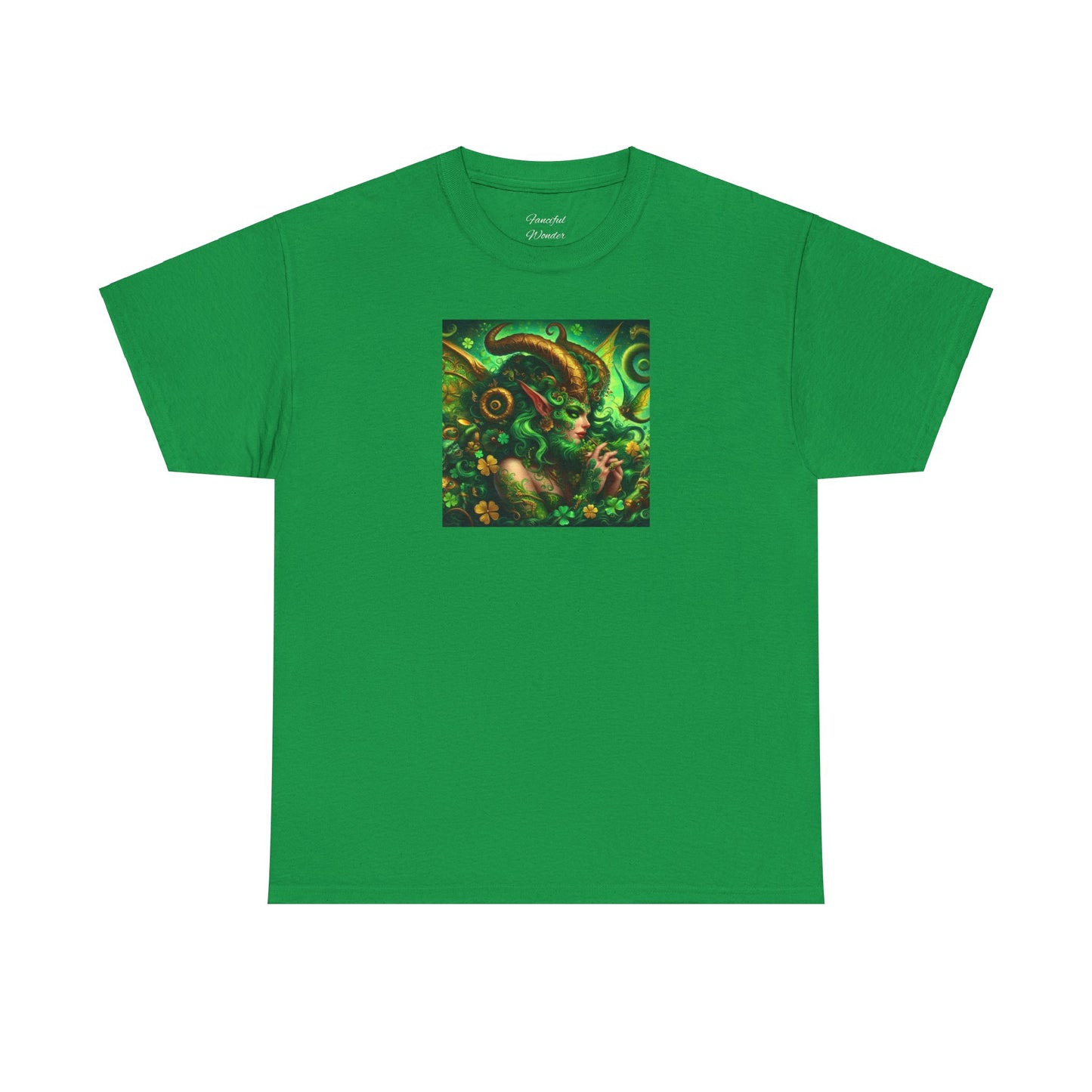 Demon St. Patrick's Day Unisex Heavy Cotton Tee - Gildan 100% Cotton