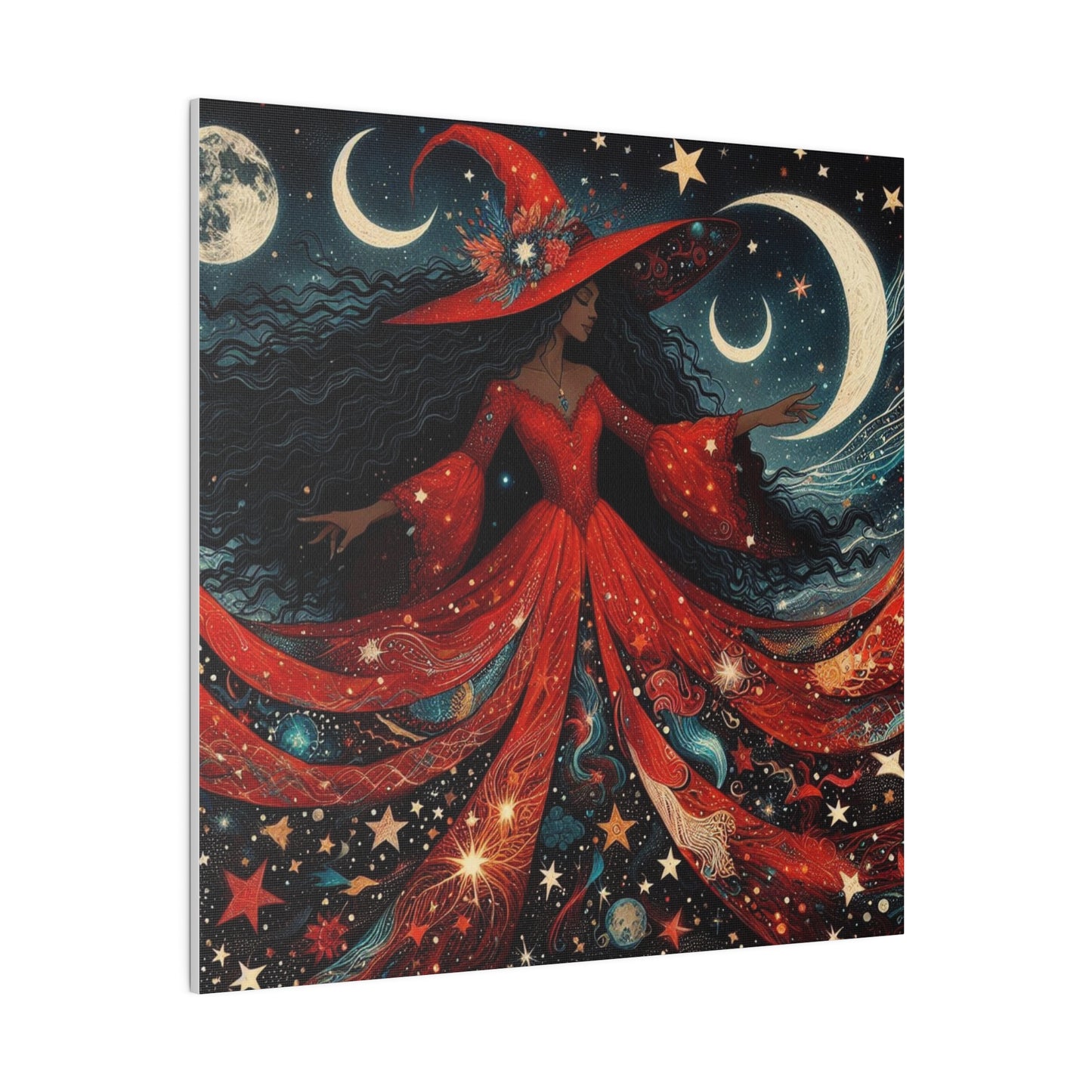 Witch Canvas, Matte Stretched, 0.75"