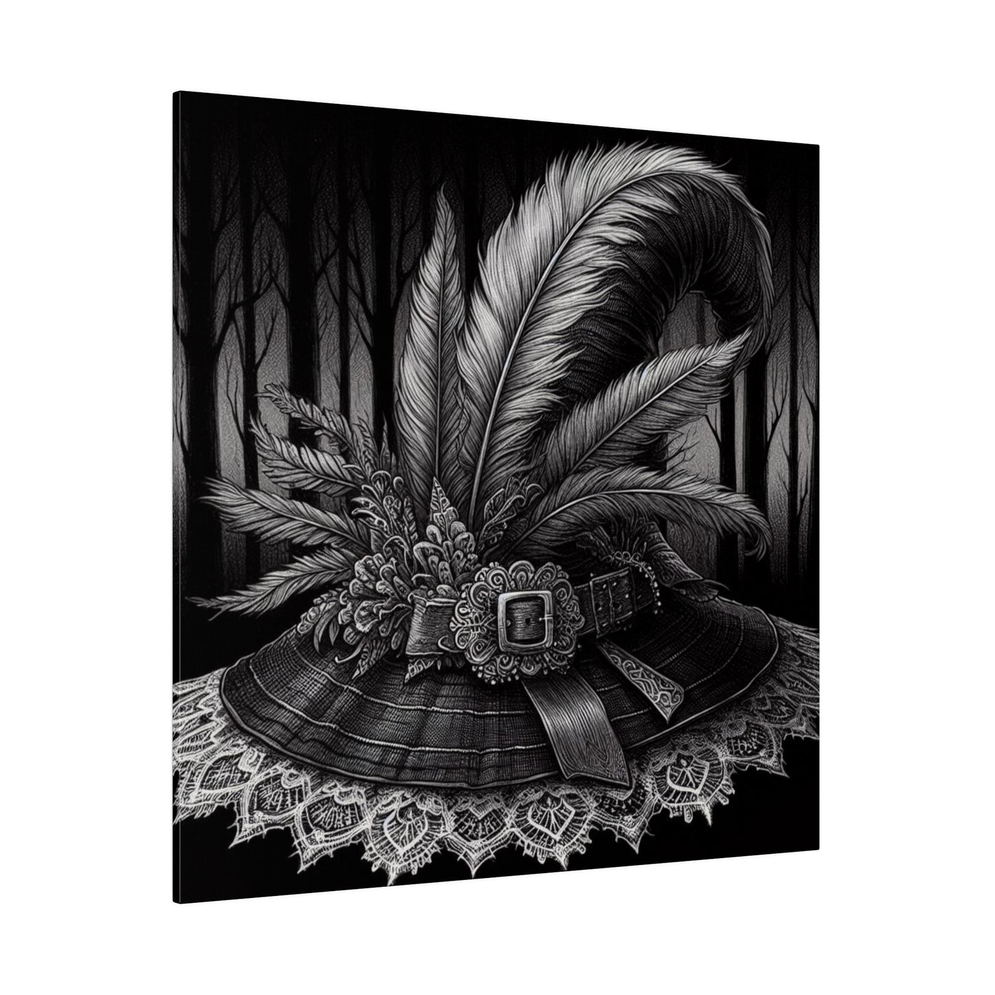 Witch Hat Canvas, Matte Stretched, 0.75"